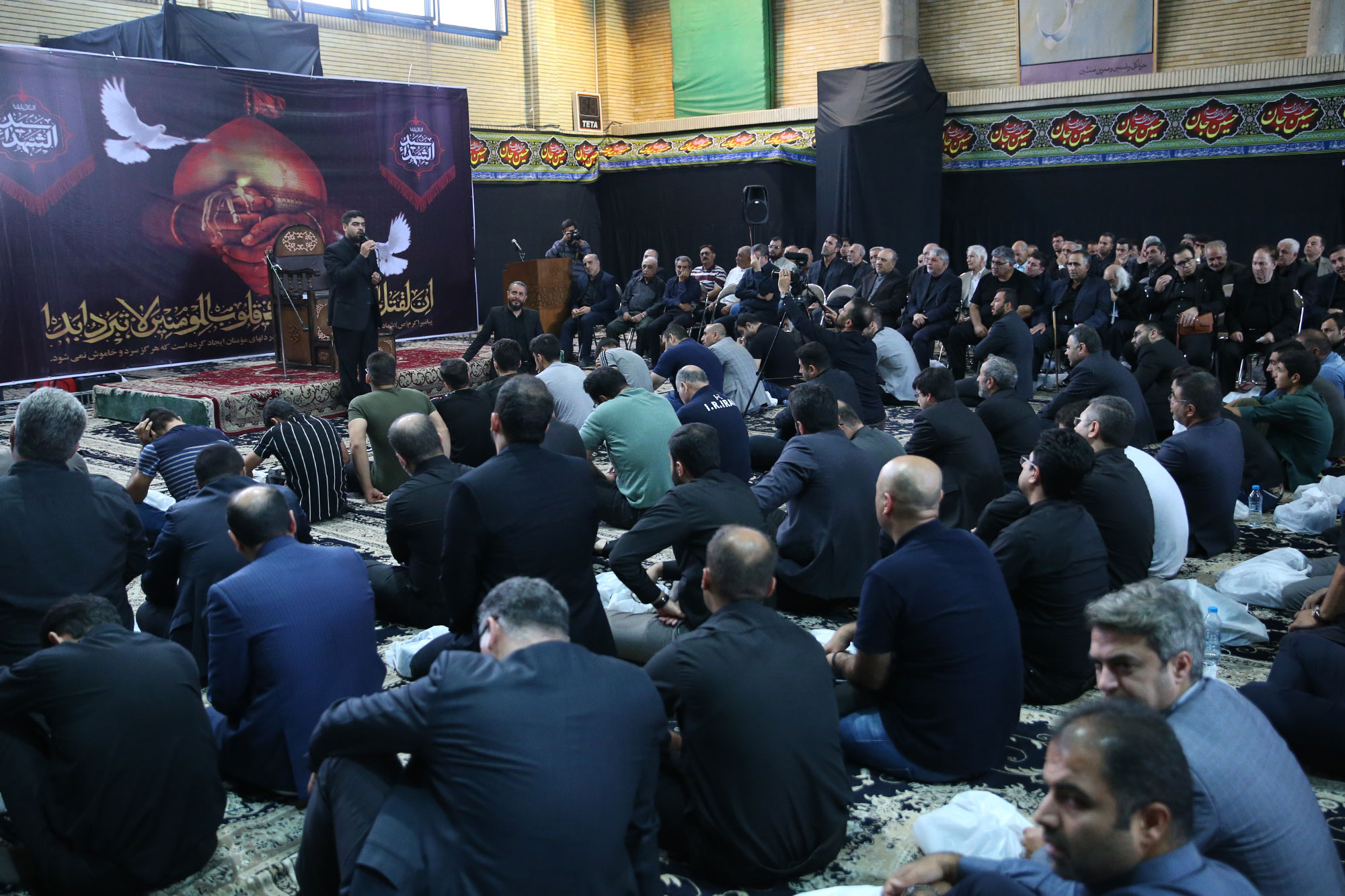 مراسم عزاداری جامعه ورزش کشور بمناسبت ماه محرم 8