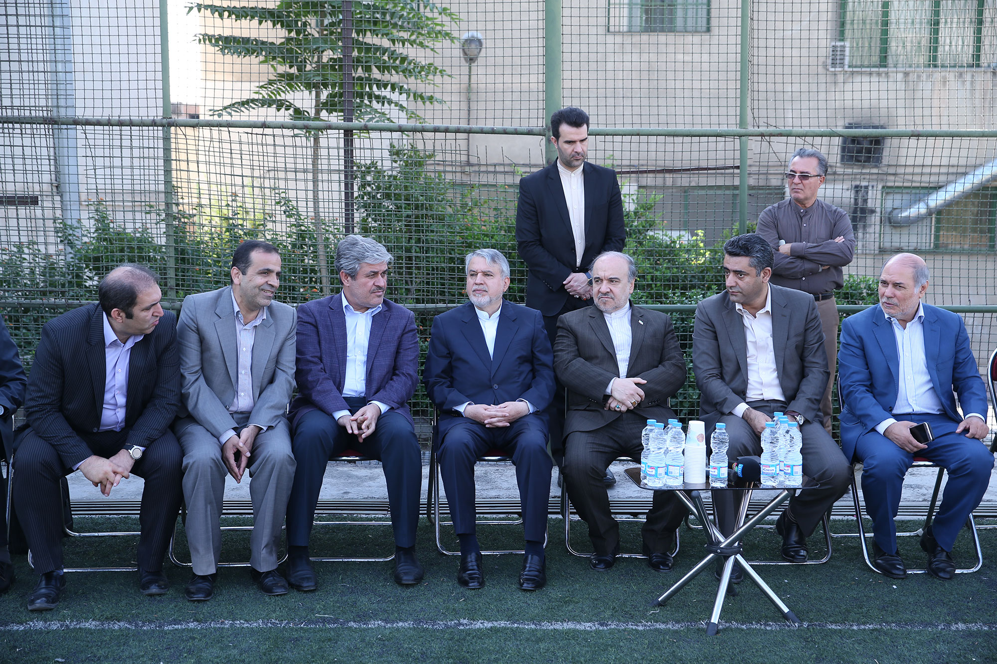 بازدید مسئولان ورزش کشور از تیم های ملی ناشنوایان 1