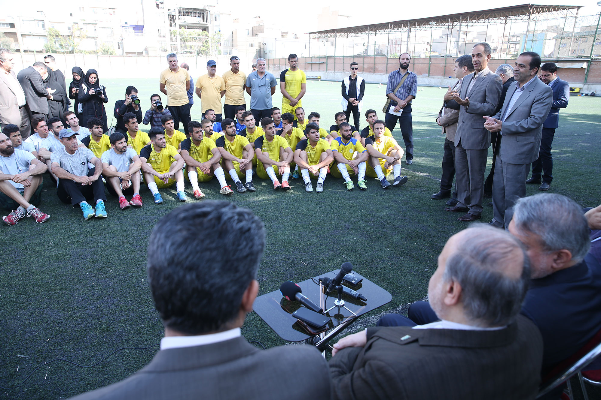 بازدید مسئولان ورزش کشور از تیم های ملی ناشنوایان 7