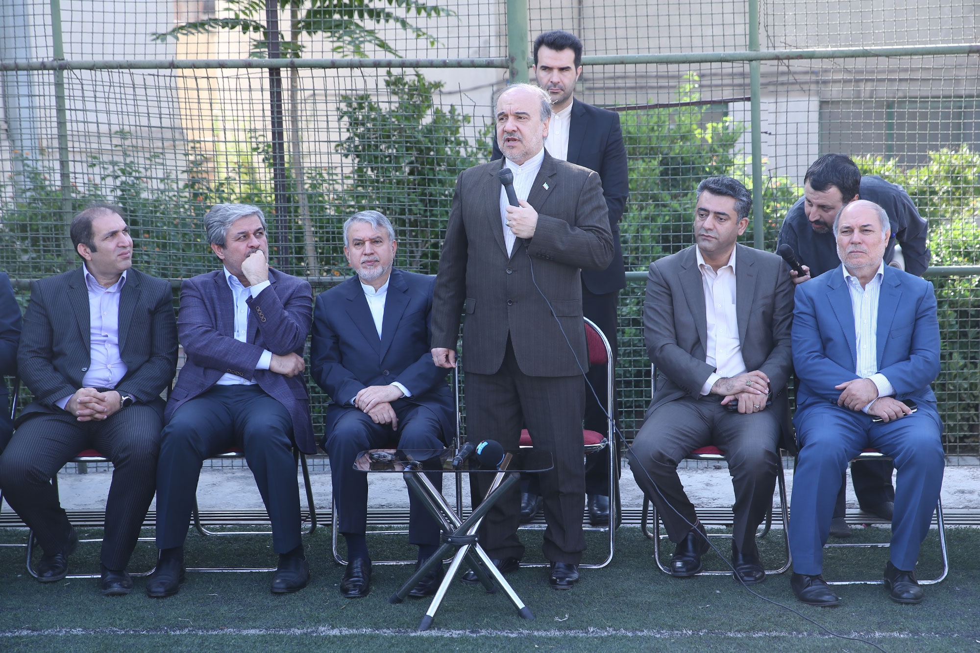 بازدید مسئولان ورزش کشور از تیم های ملی ناشنوایان 11