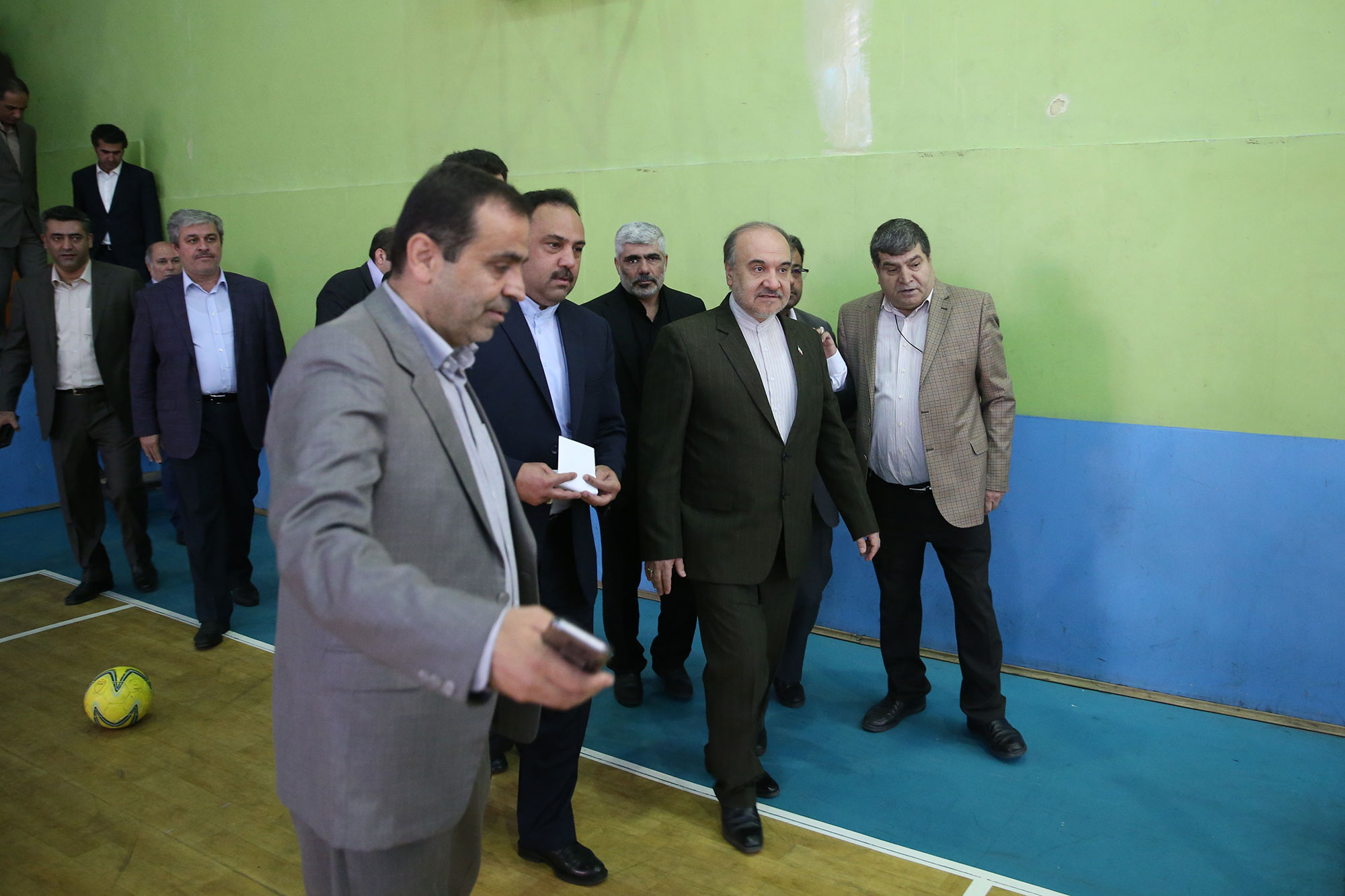 بازدید مسئولان ورزش کشور از تیم های ملی ناشنوایان 15