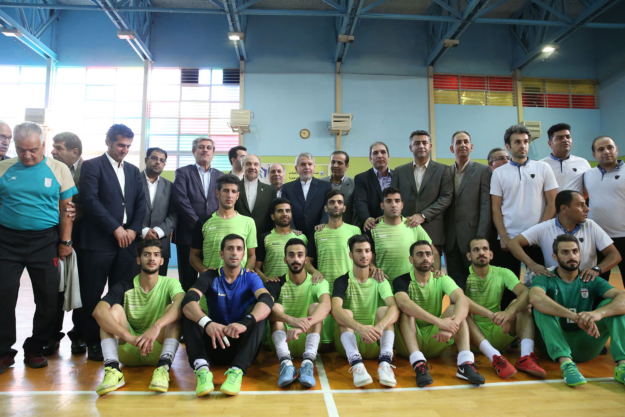 بازدید مسئولان ورزش کشور از تیم های ملی ناشنوایان 16