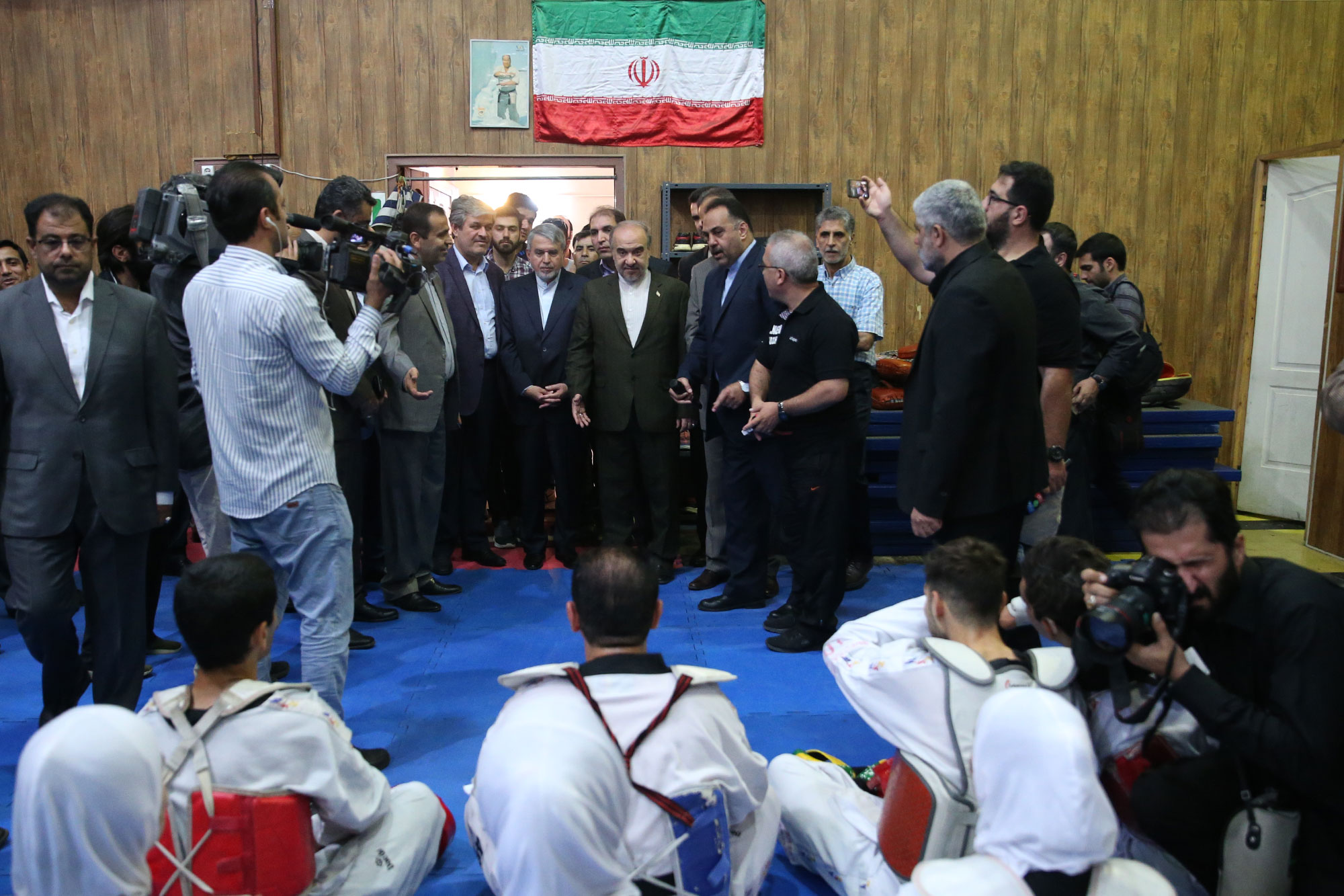 بازدید مسئولان ورزش کشور از تیم های ملی ناشنوایان 18