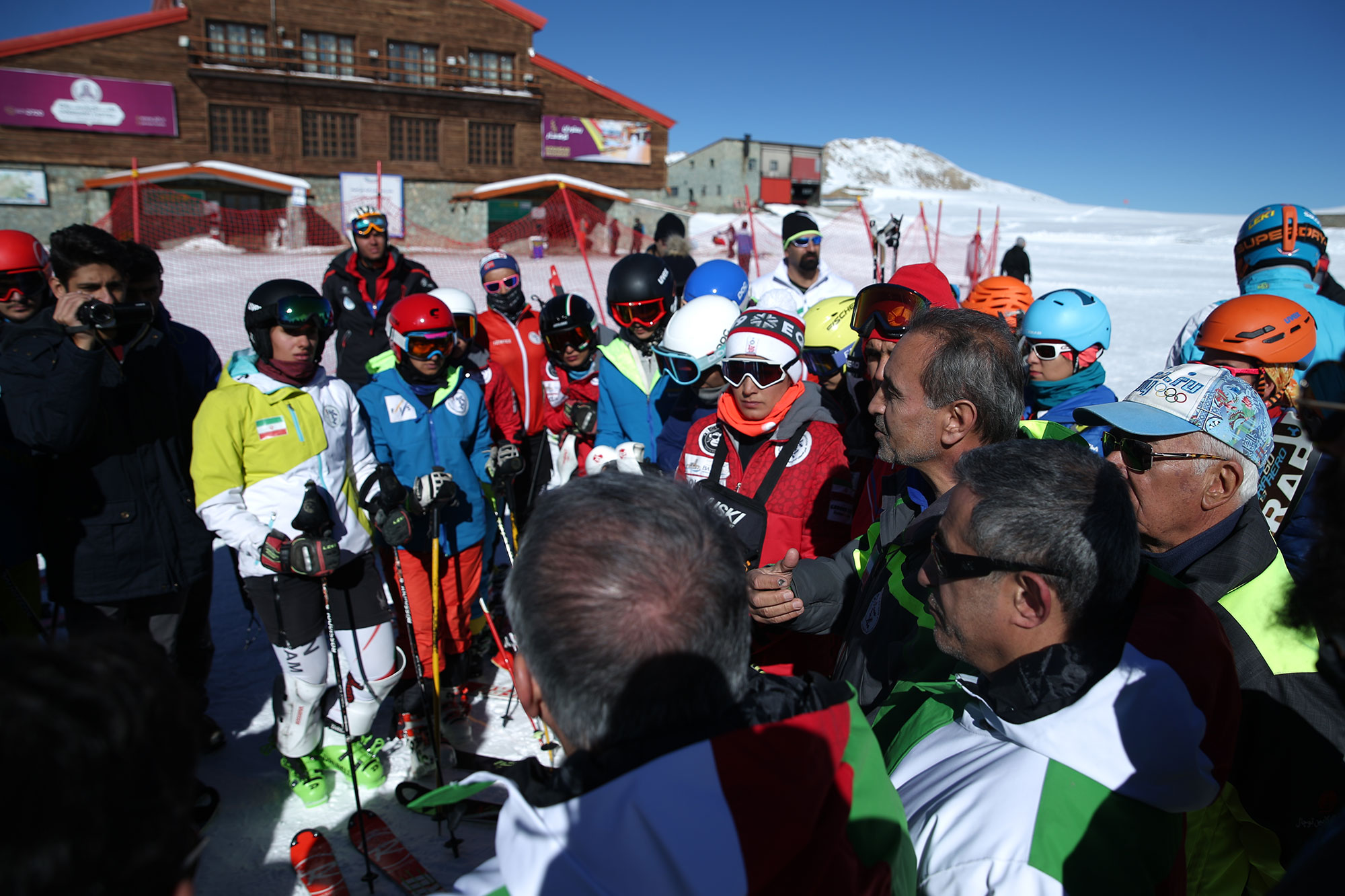 افتتاح پیست توچال با حضور ریاست کمیته ملی المپیک 15