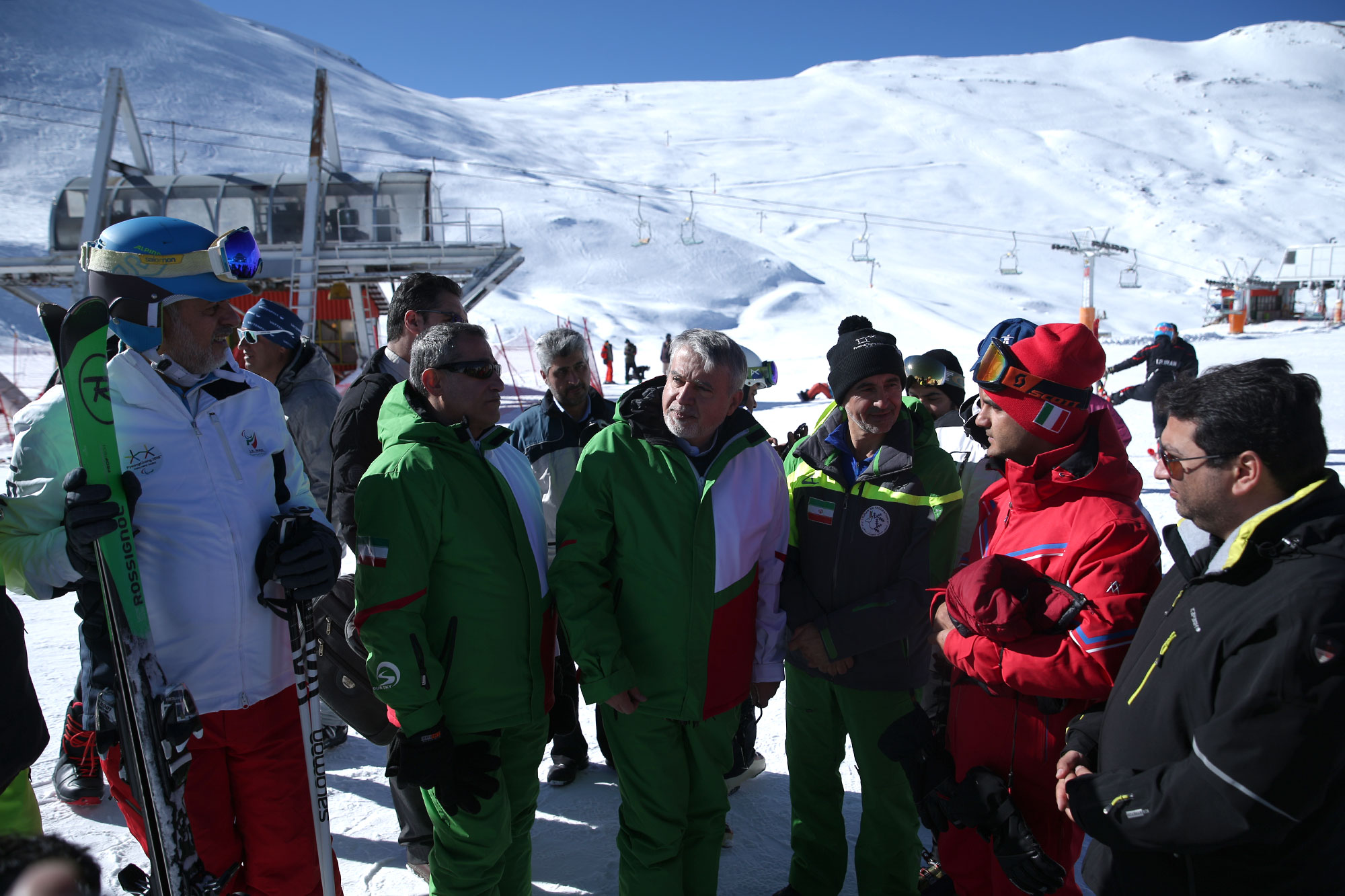 افتتاح پیست توچال با حضور ریاست کمیته ملی المپیک 16