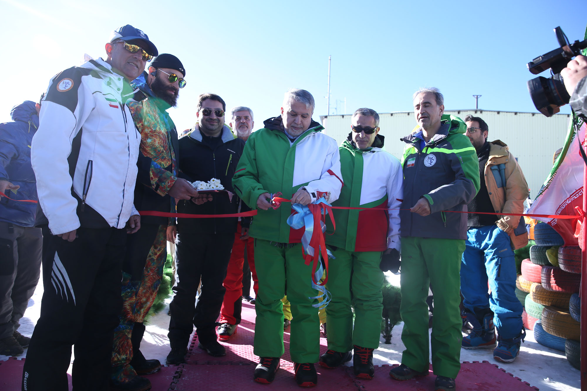 افتتاح پیست توچال با حضور ریاست کمیته ملی المپیک 19