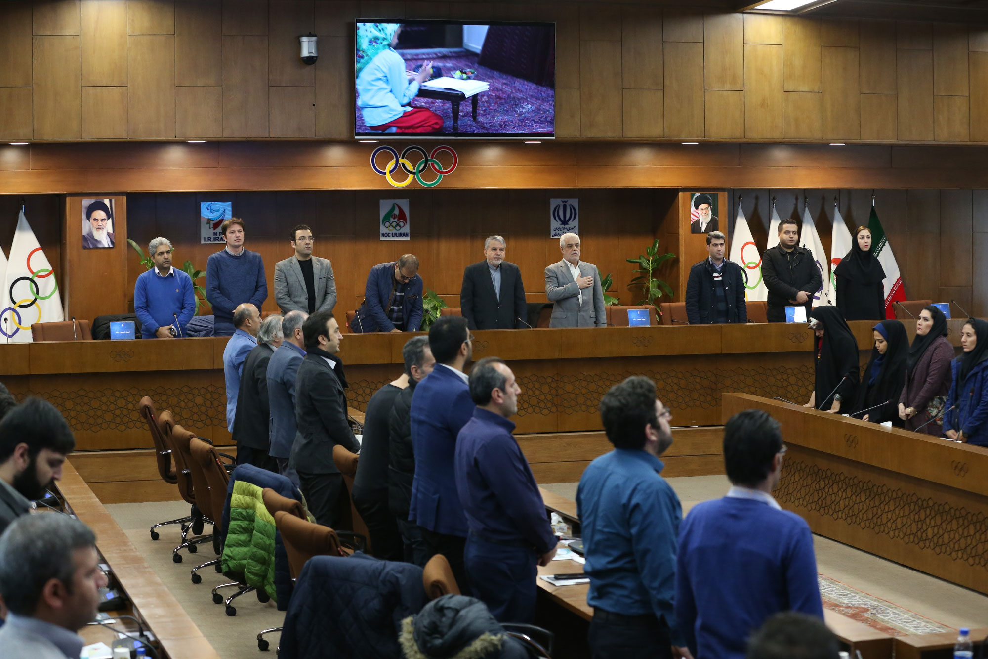 نشست ریاست کمیته ملی المپیک و کمیسیون رسانه های کمیته المپیک با مدیران روابط عمومی فدراسیون های ورزشی 2