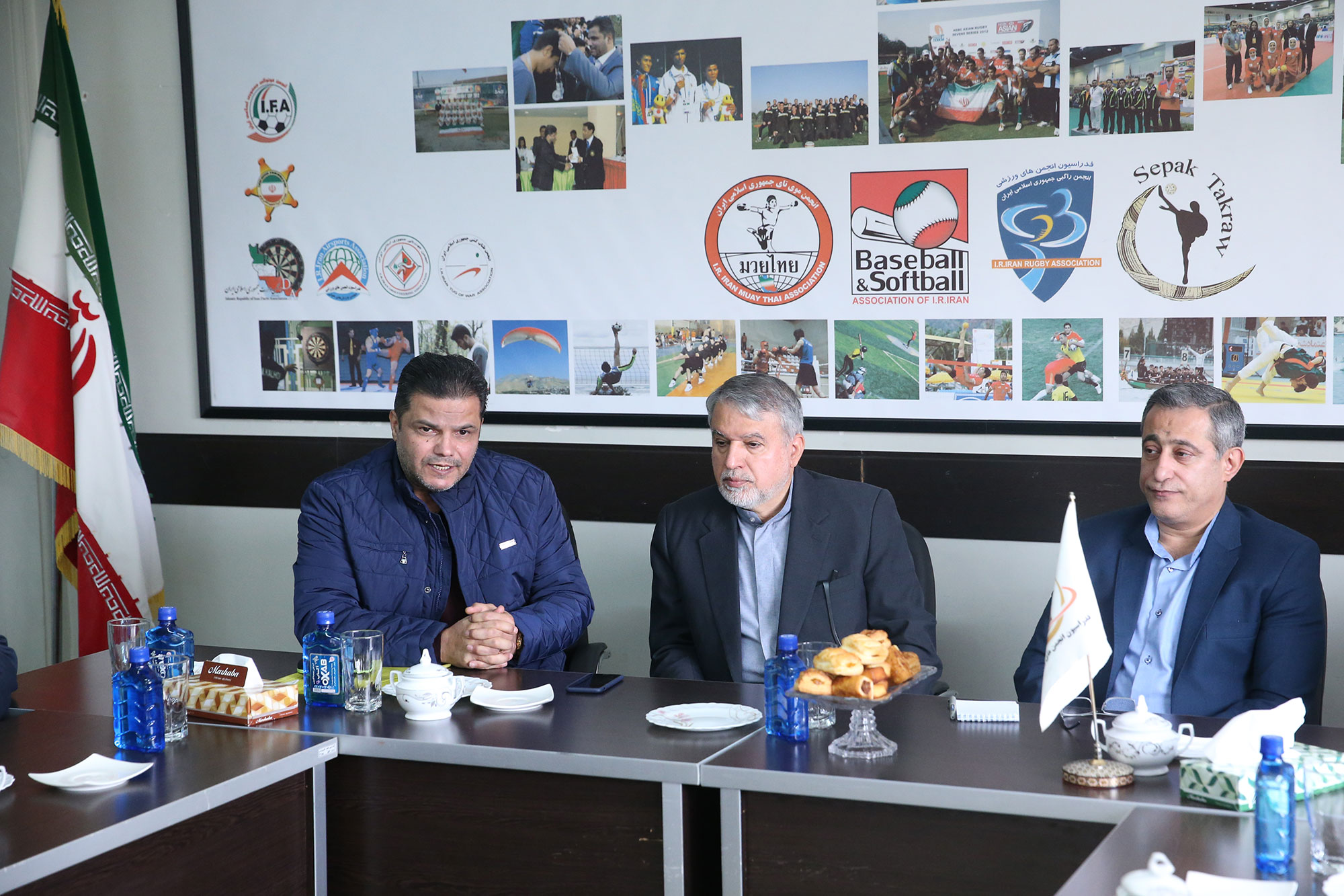 بازدید مسئولین کمیته ملی المپیک از فدراسیون های کوهنوردی،انجمن های ورزشی و ورزش های سه گانه 15