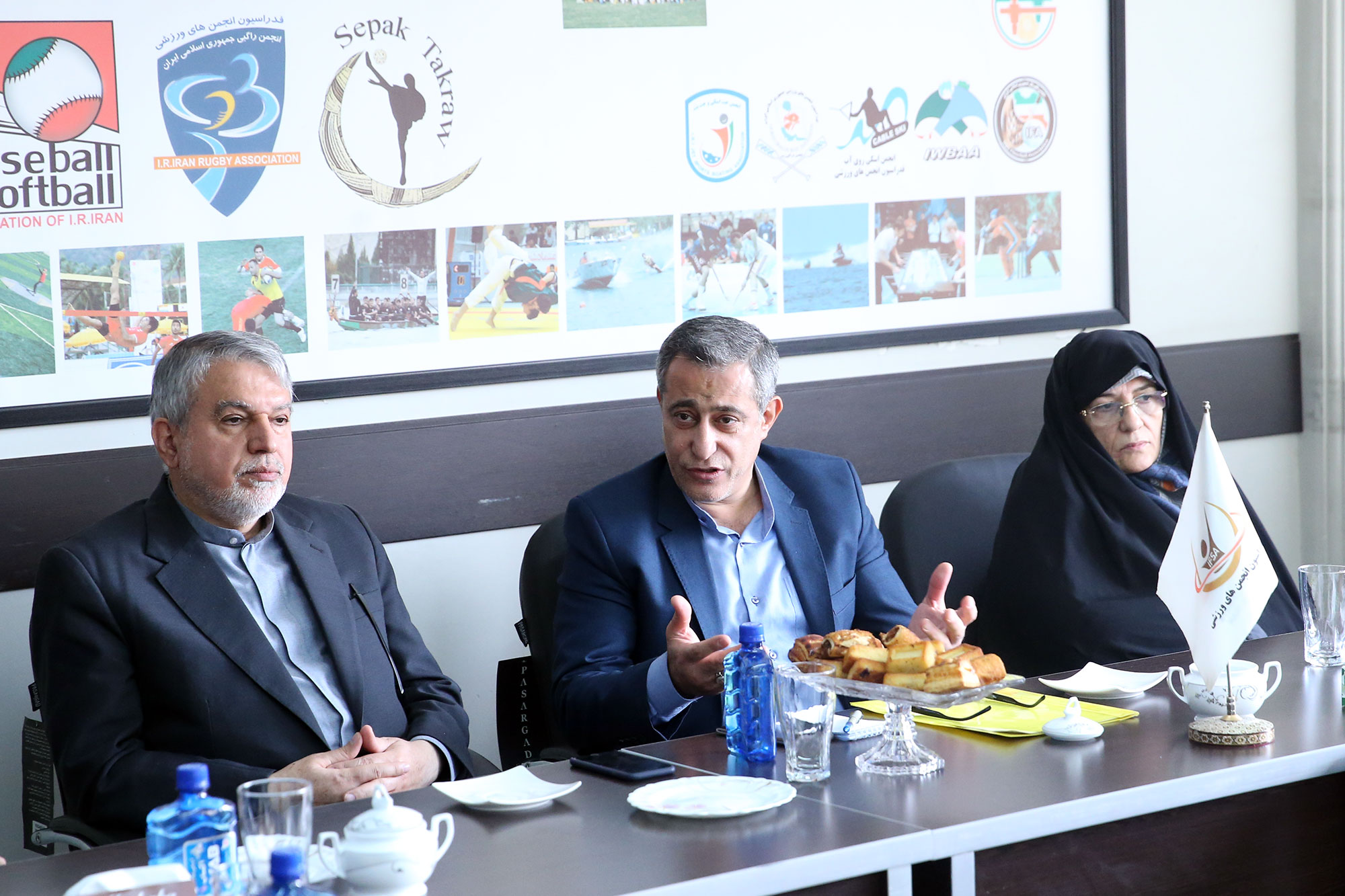 بازدید مسئولین کمیته ملی المپیک از فدراسیون های کوهنوردی،انجمن های ورزشی و ورزش های سه گانه 17