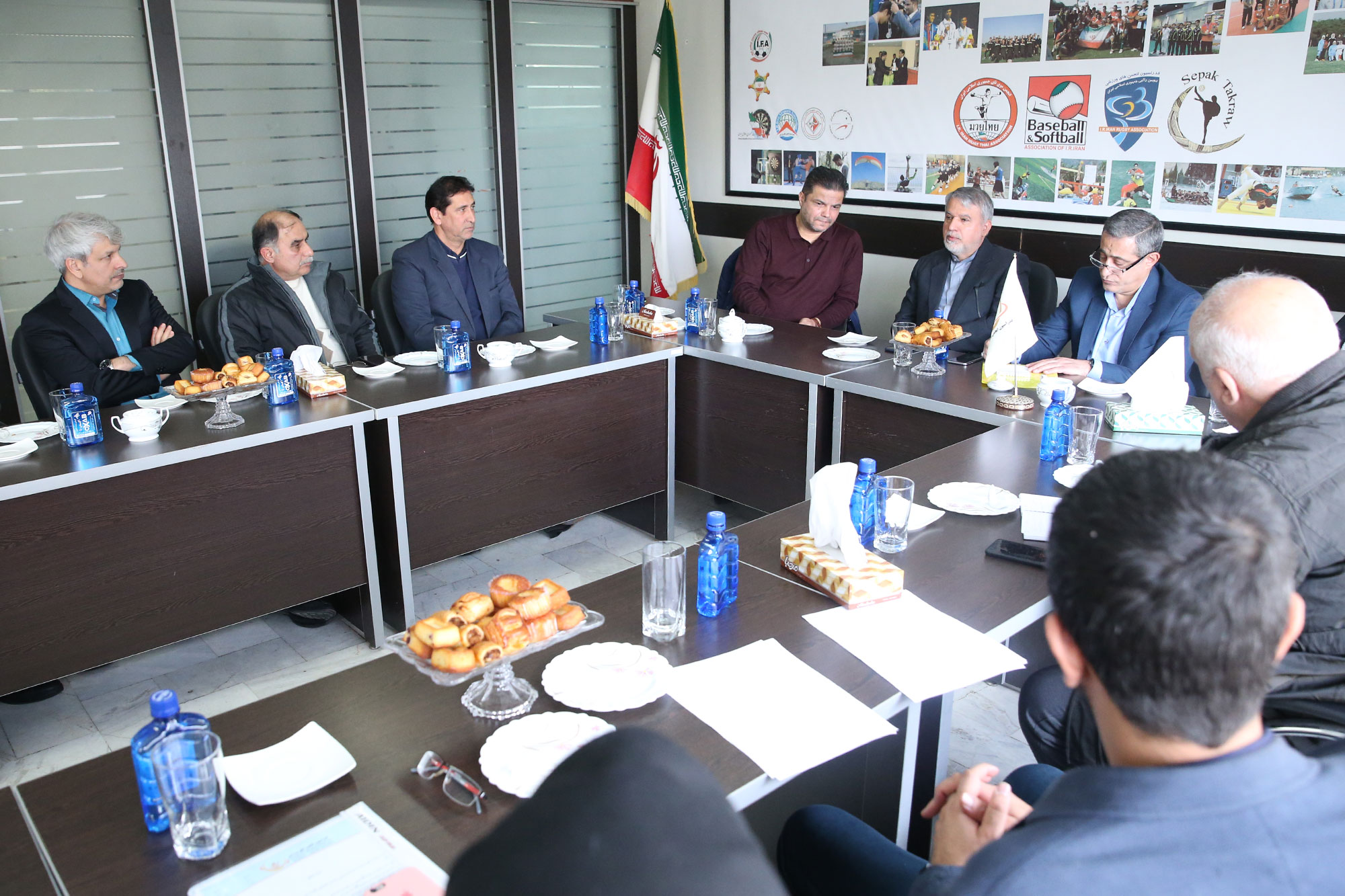 بازدید مسئولین کمیته ملی المپیک از فدراسیون های کوهنوردی،انجمن های ورزشی و ورزش های سه گانه 19