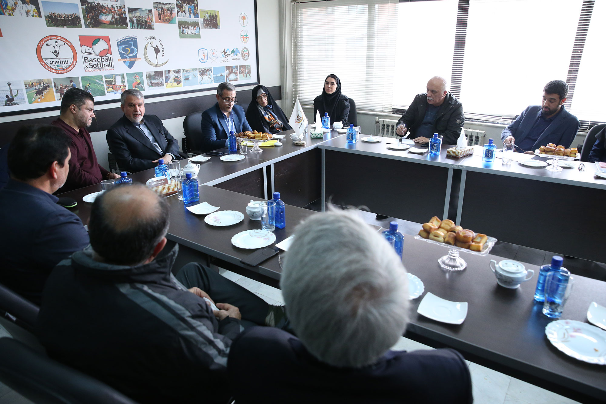 بازدید مسئولین کمیته ملی المپیک از فدراسیون های کوهنوردی،انجمن های ورزشی و ورزش های سه گانه 20