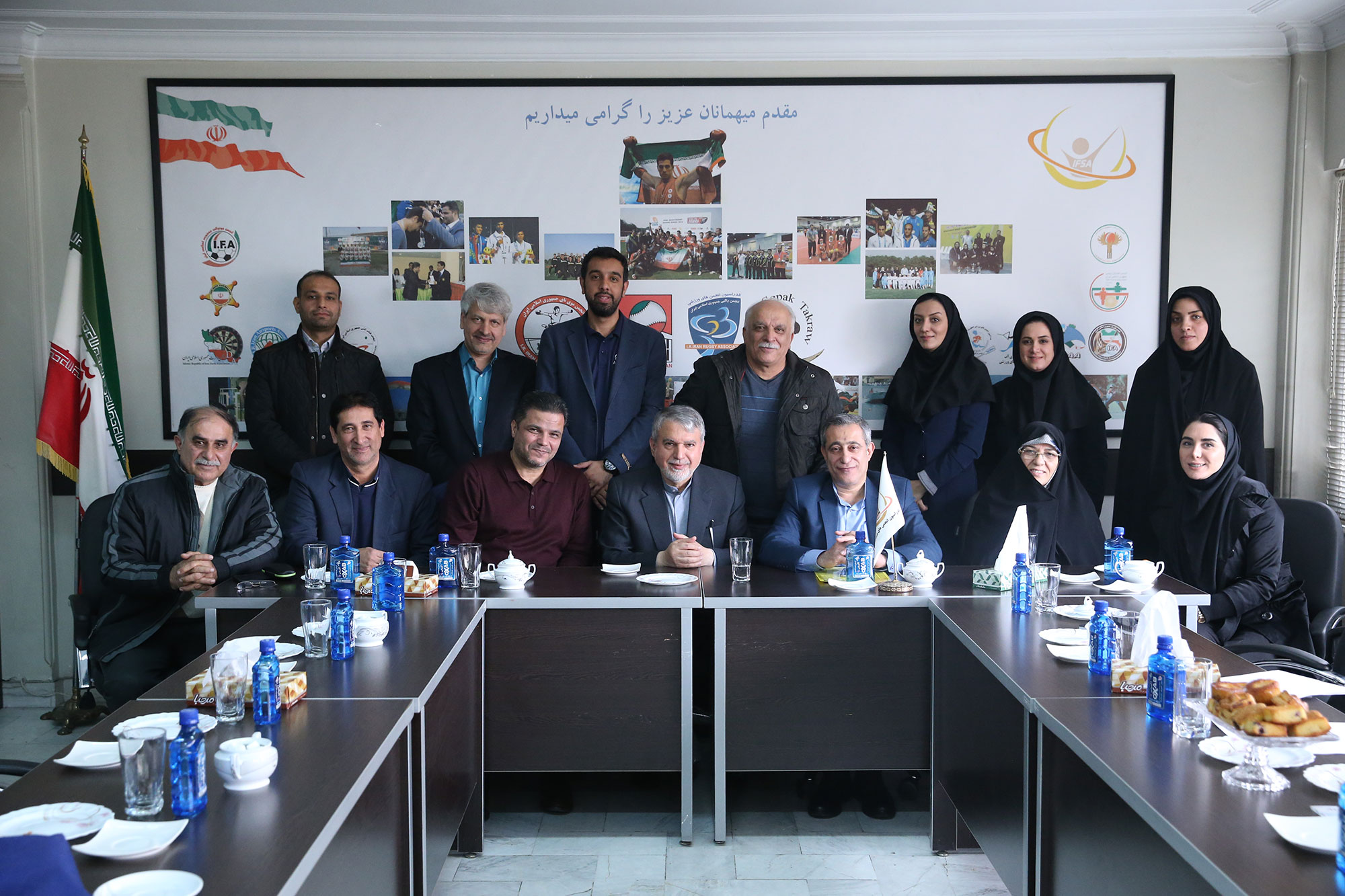 بازدید مسئولین کمیته ملی المپیک از فدراسیون های کوهنوردی،انجمن های ورزشی و ورزش های سه گانه 25