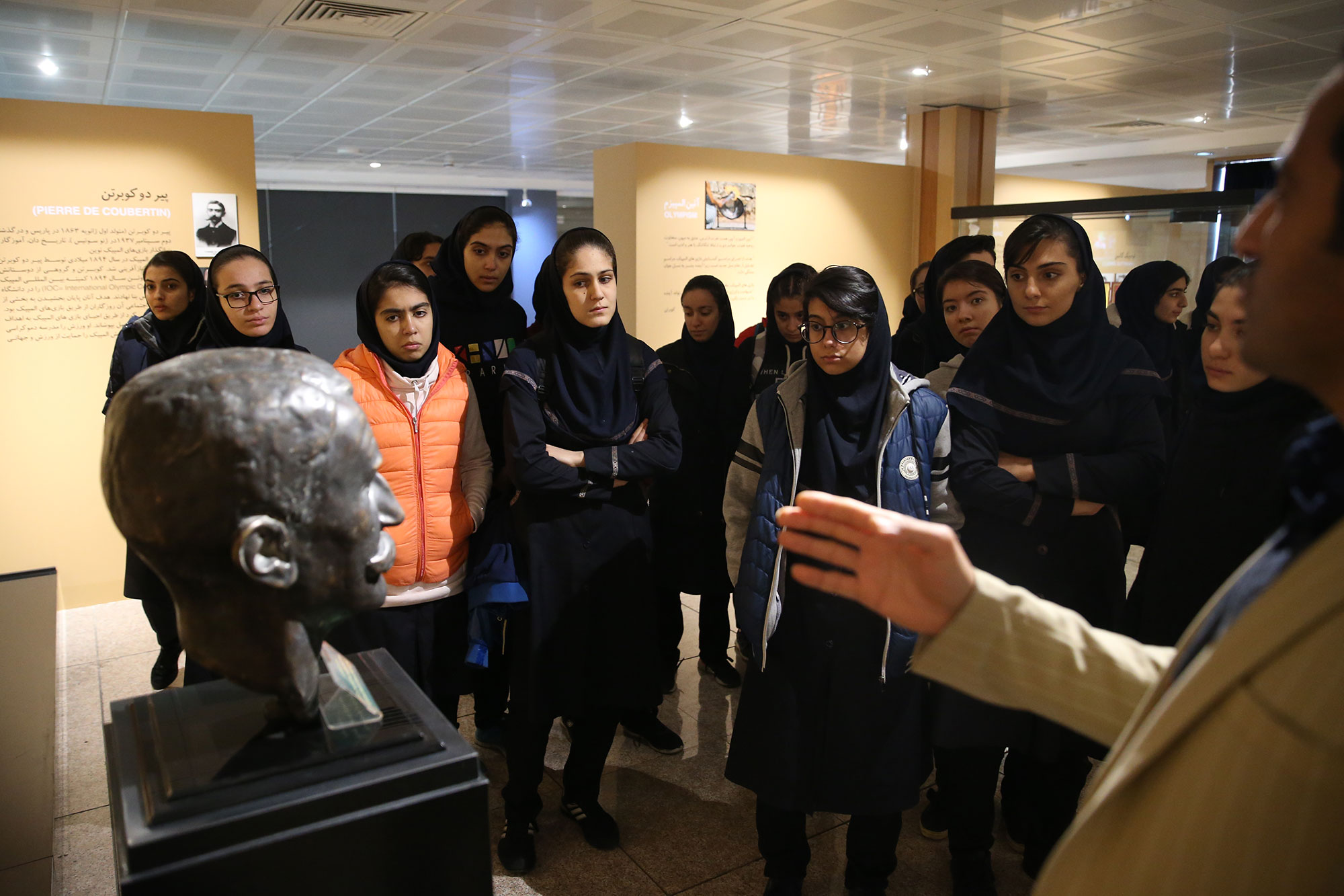 بازدید کنندگان موزه ملی ورزش، المپیک و پارالمپیک در هفته اخیر 7