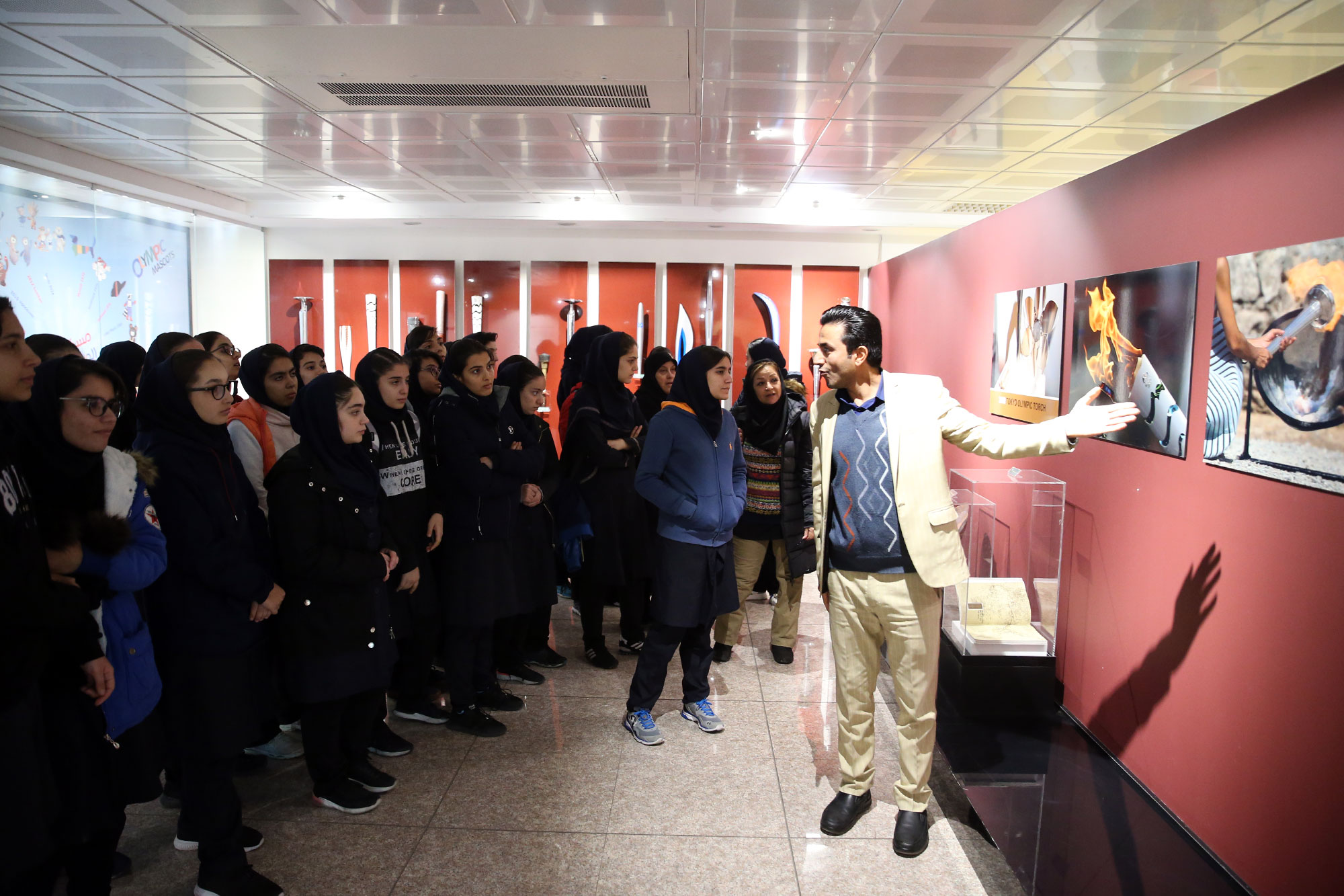 بازدید کنندگان موزه ملی ورزش، المپیک و پارالمپیک در هفته اخیر 8