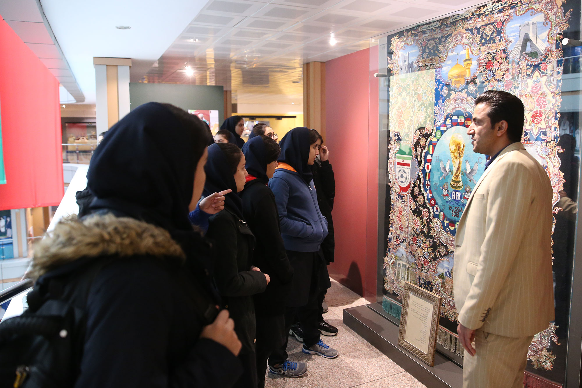 بازدید کنندگان موزه ملی ورزش، المپیک و پارالمپیک در هفته اخیر 11