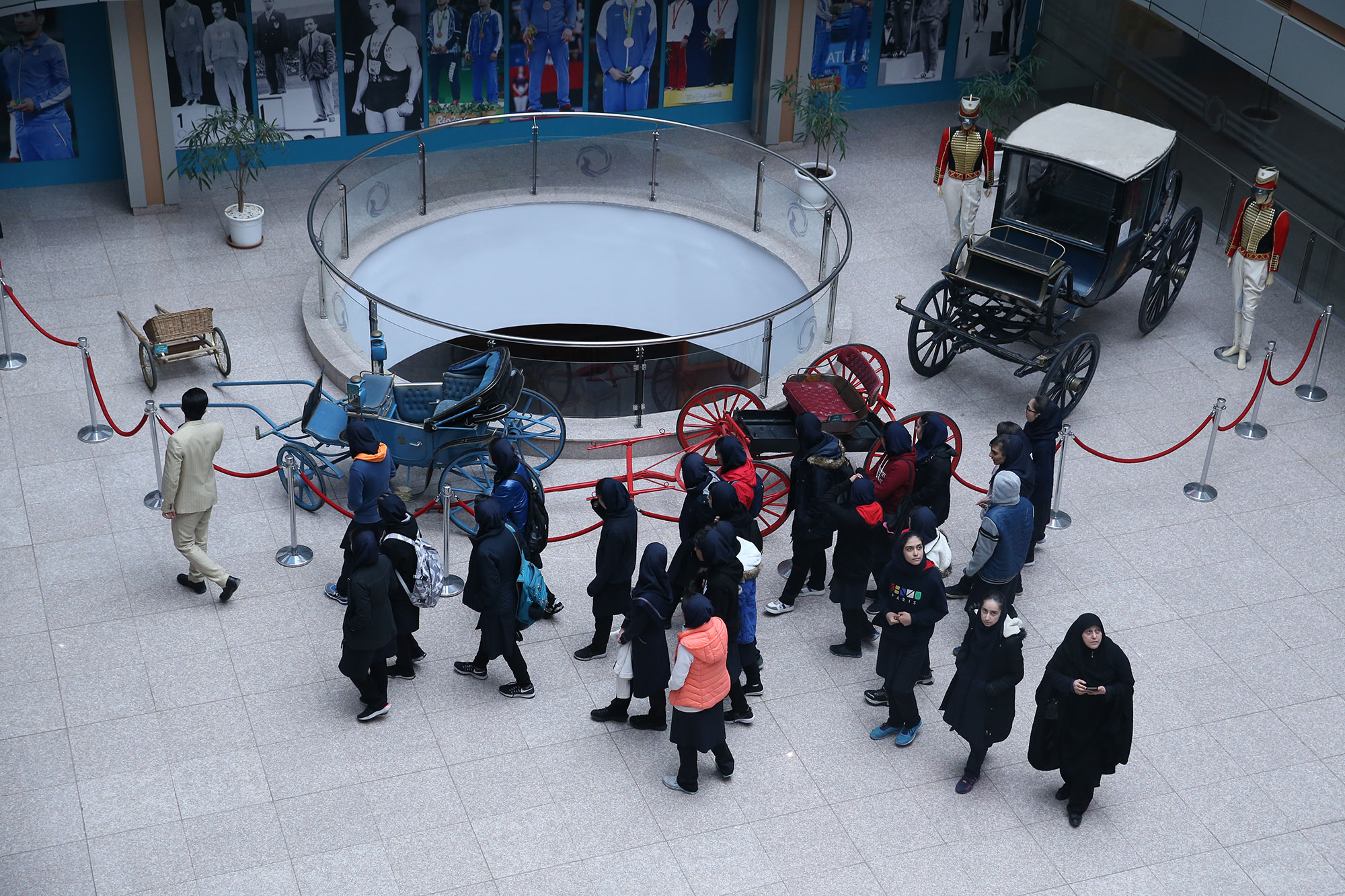 بازدید کنندگان موزه ملی ورزش، المپیک و پارالمپیک در هفته اخیر 16