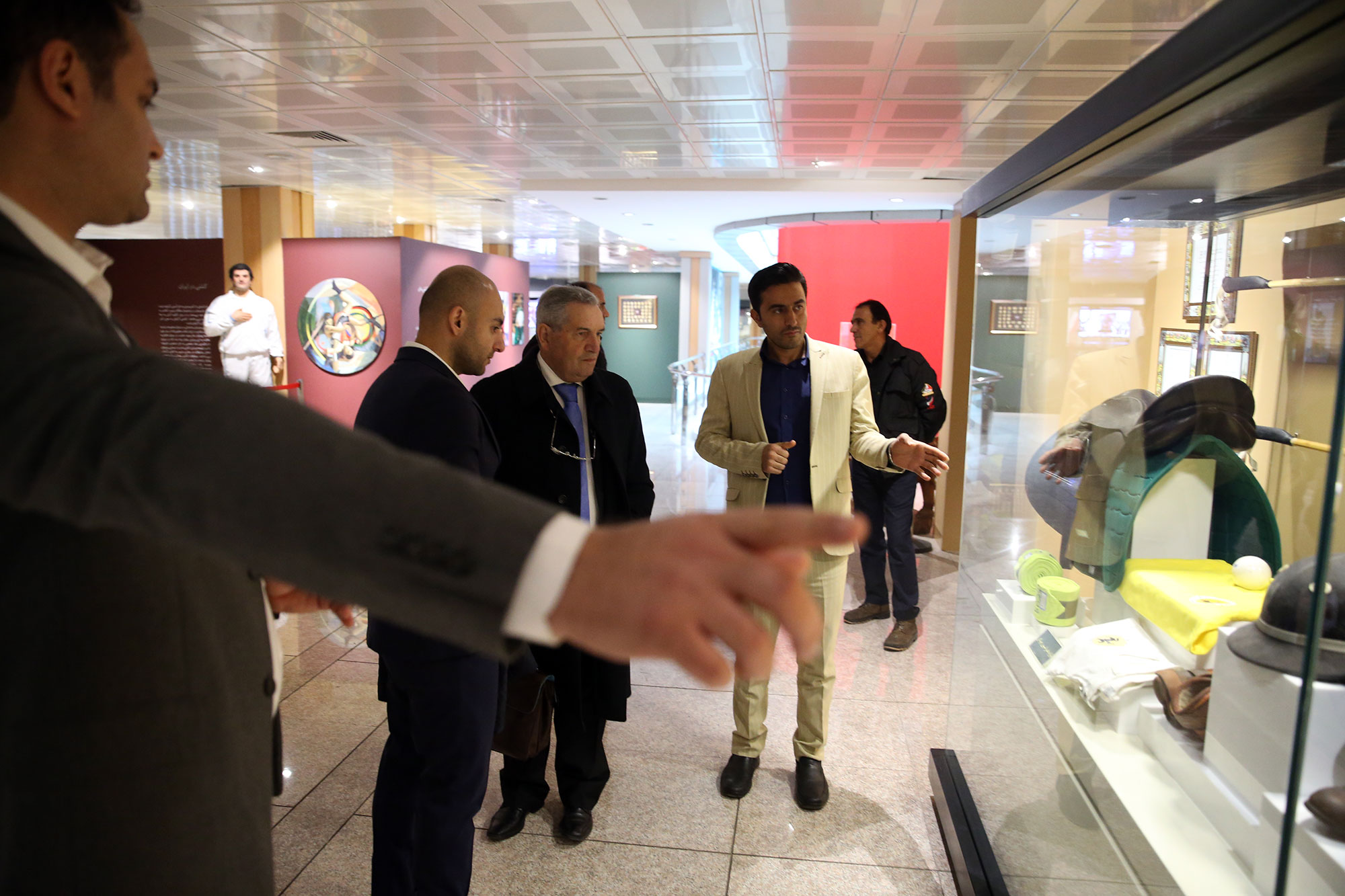 دیدار نایب رییس فدراسیون جهانی شمشیربازی با ریاست کمیته ملی المپیک 3