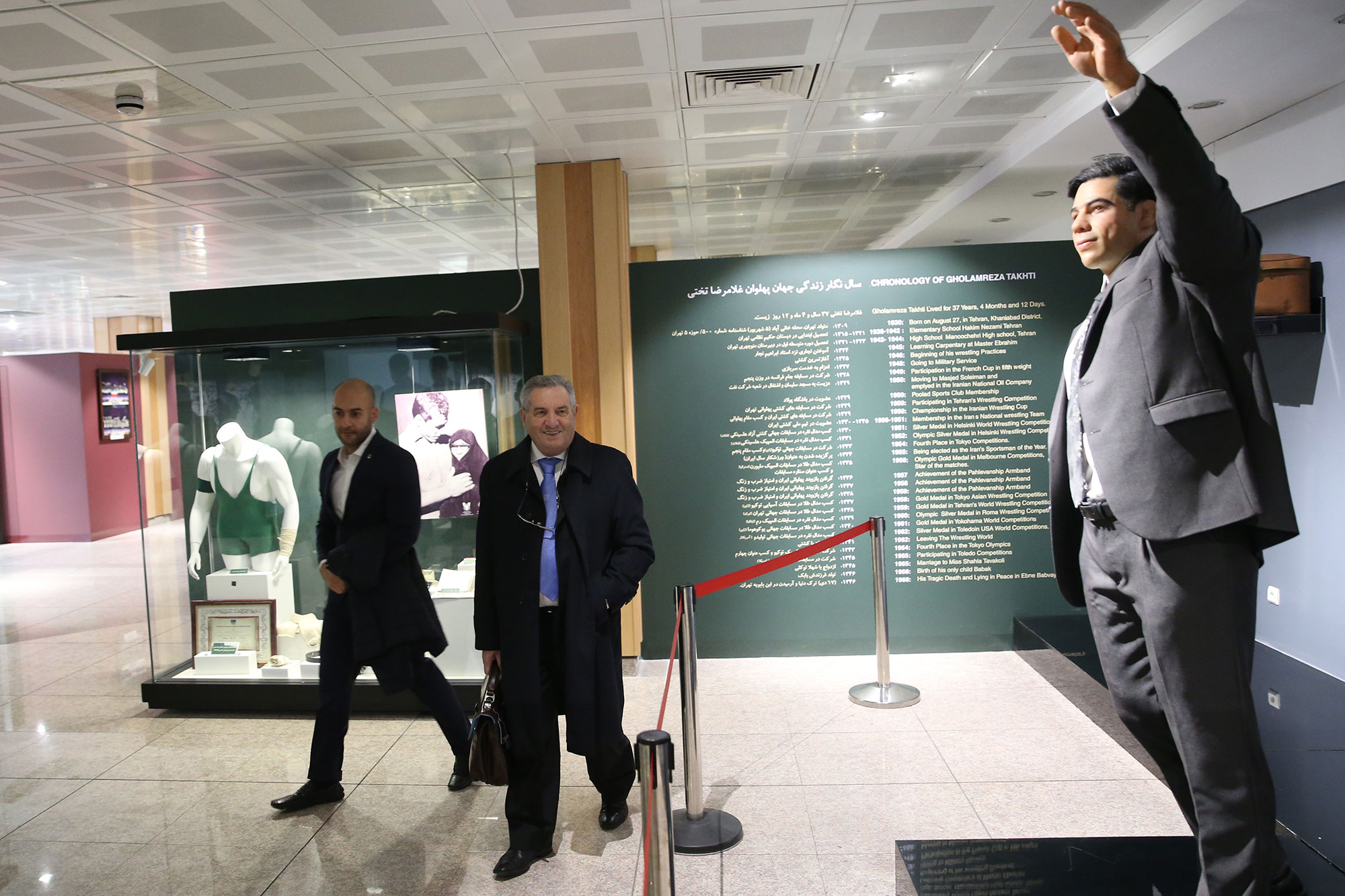 دیدار نایب رییس فدراسیون جهانی شمشیربازی با ریاست کمیته ملی المپیک 5