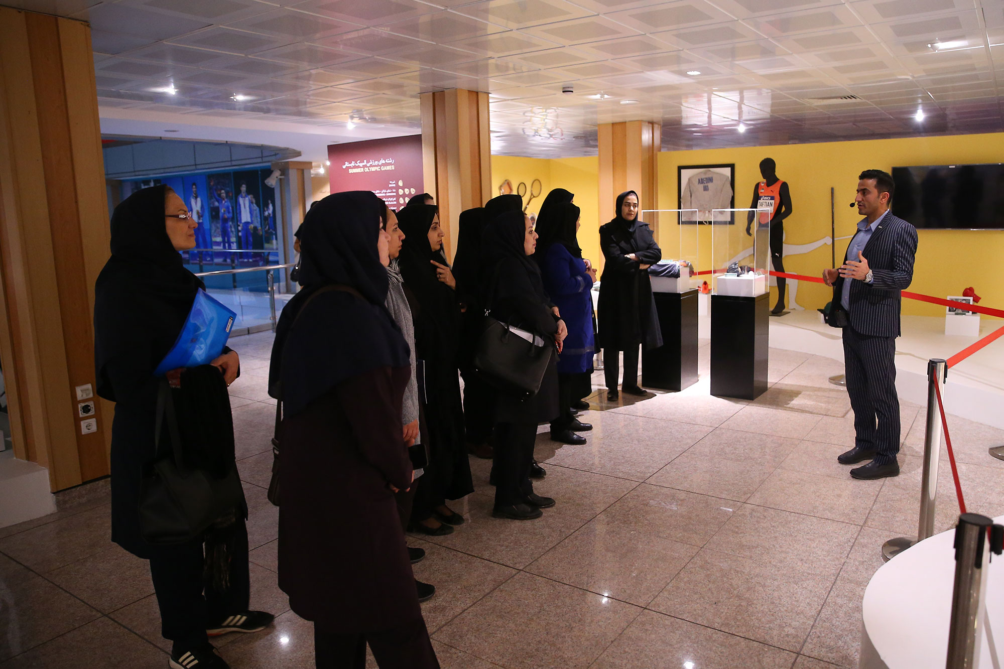 بازدید کنندگان موزه ملی ورزش، المپیک و پارالمپیک در هفته اخیر -  5