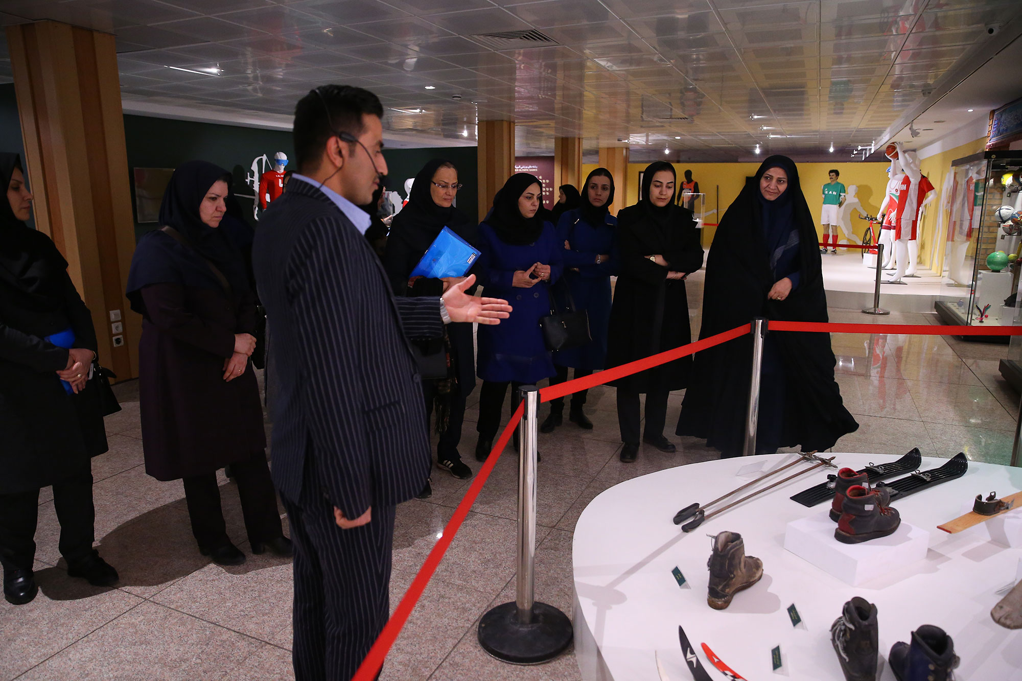 بازدید کنندگان موزه ملی ورزش، المپیک و پارالمپیک در هفته اخیر -  7