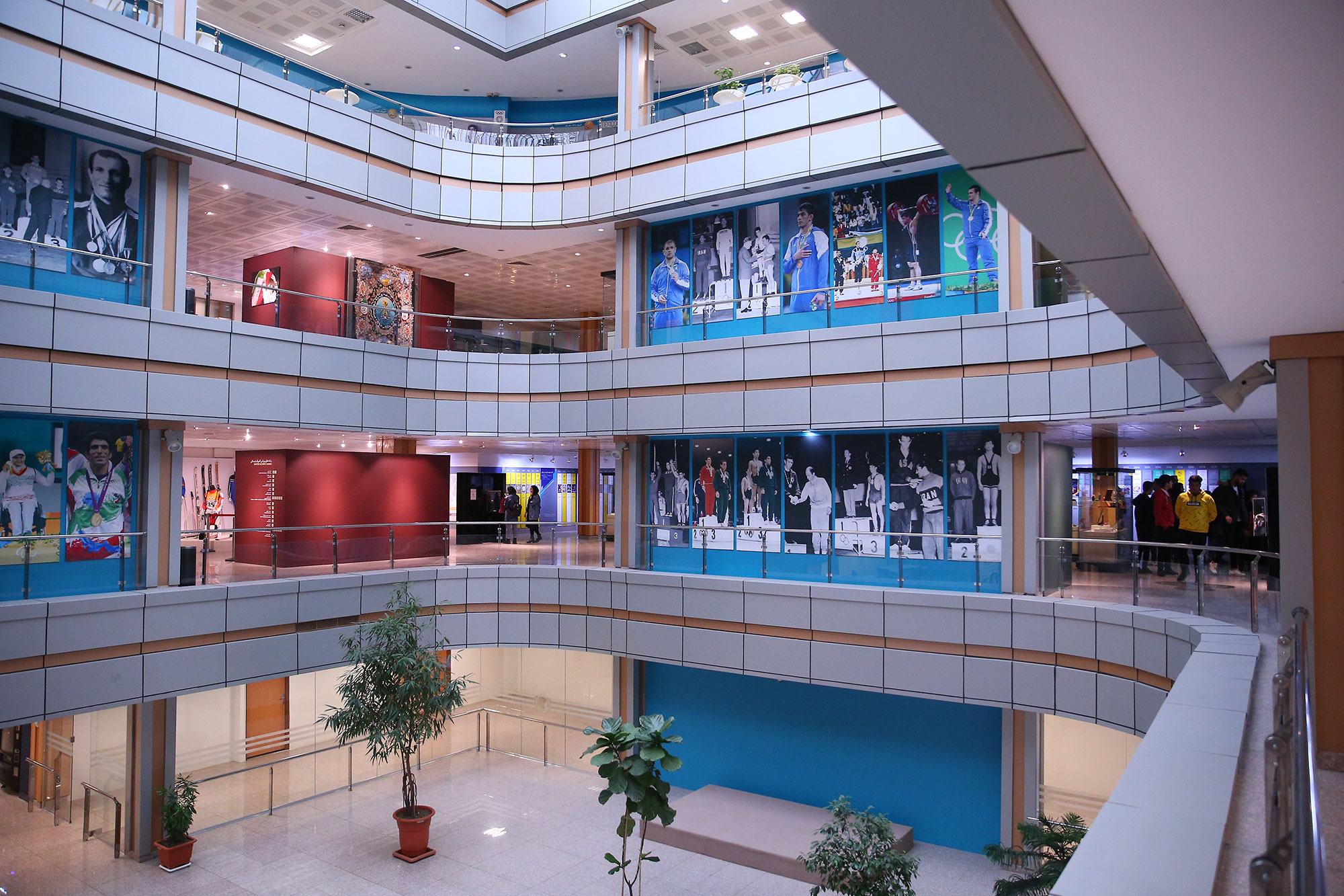 بازدید کنندگان موزه ملی ورزش، المپیک و پارالمپیک در هفته اخیر -  14