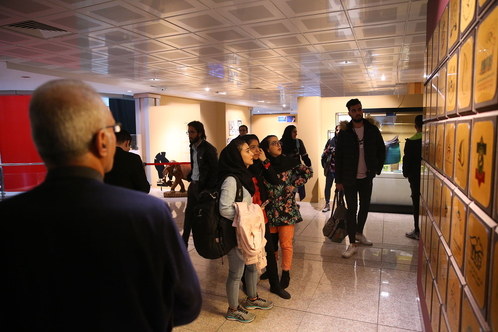 بازدید کنندگان موزه ملی ورزش، المپیک و پارالمپیک در هفته اخیر -  17