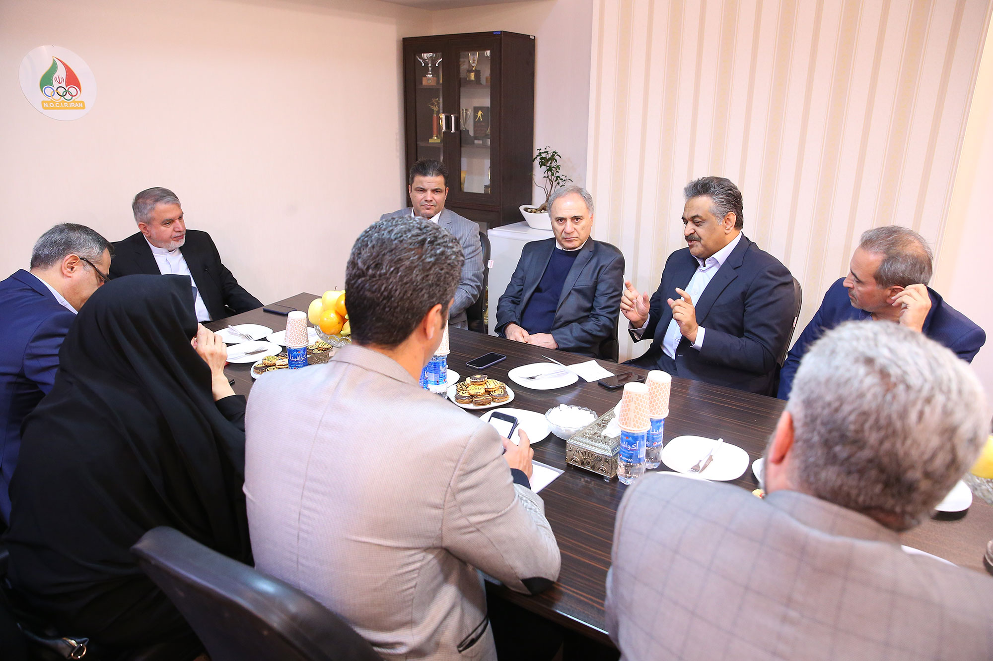 بازدید از فدراسیون های گلف، اسکواش، اسکی و بیماری های خاص 12