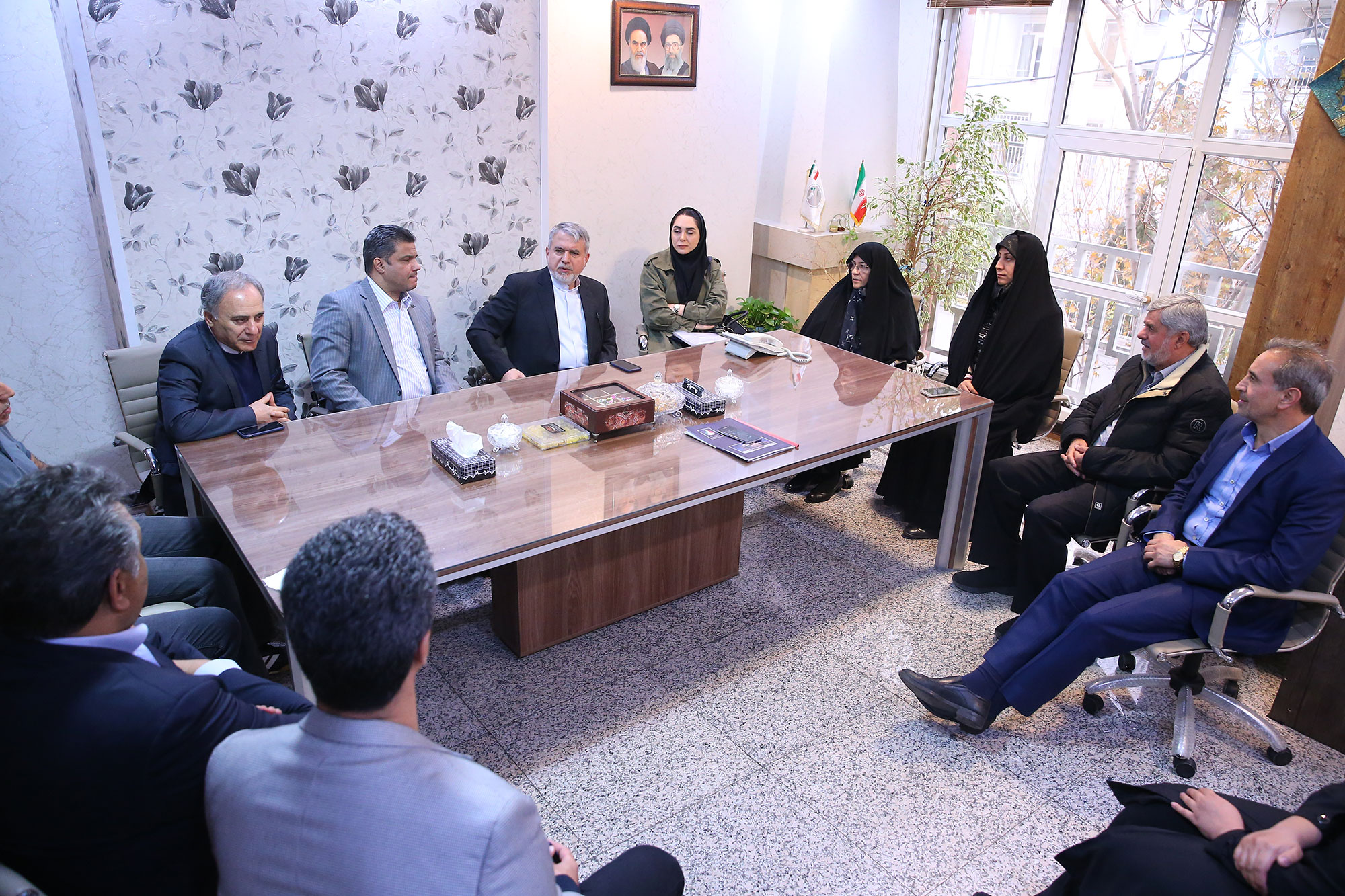 بازدید از فدراسیون های گلف، اسکواش، اسکی و بیماری های خاص 18