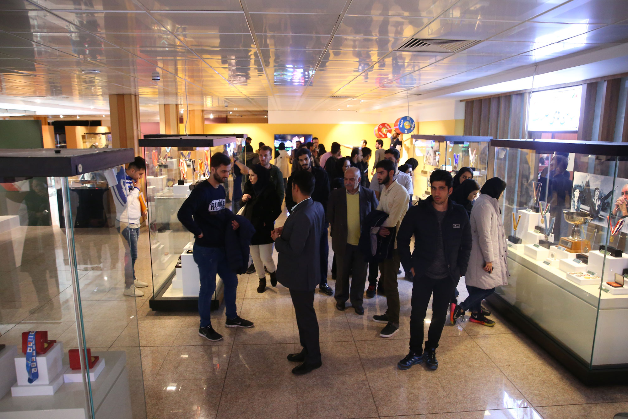 بازدید دانشجویان دانشگاه علامه طباطبایی از موزه المپیک 8