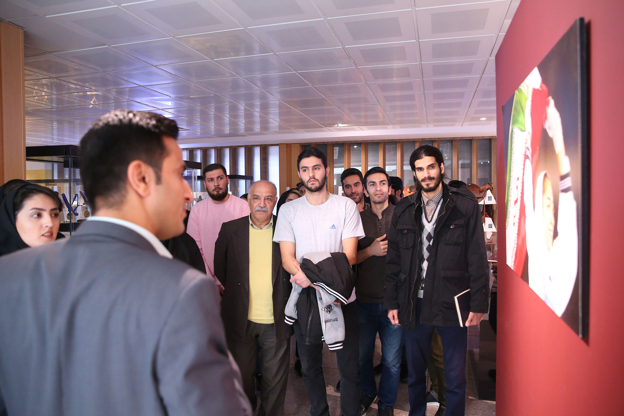 بازدید دانشجویان دانشگاه علامه طباطبایی از موزه المپیک 9