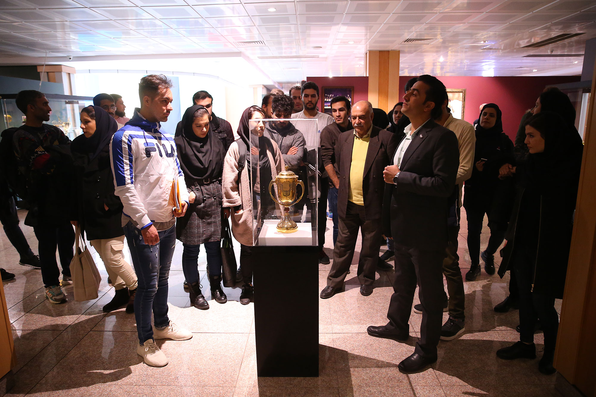 بازدید دانشجویان دانشگاه علامه طباطبایی از موزه المپیک 12