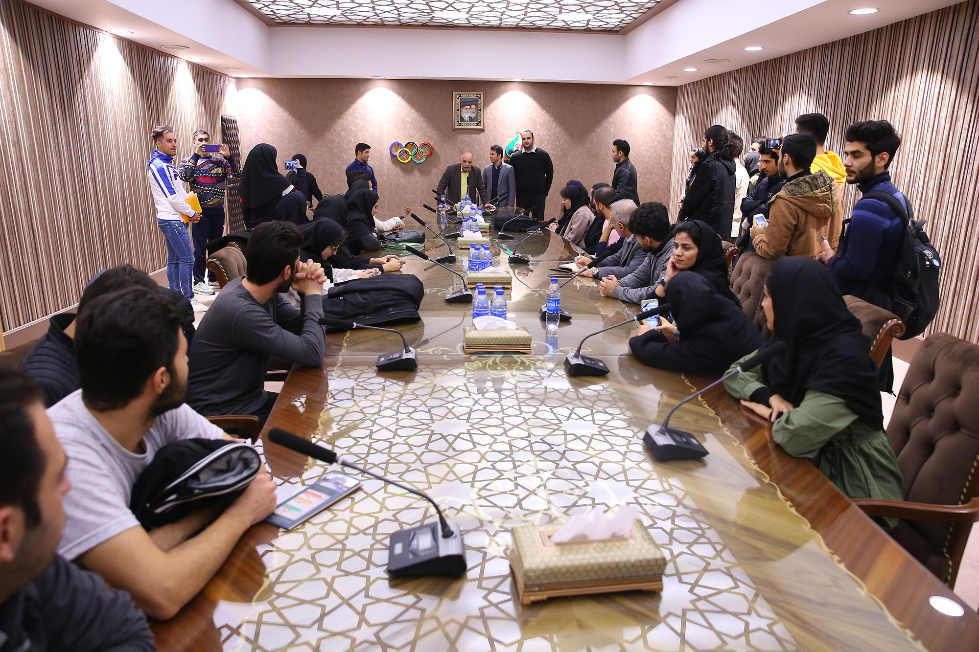 بازدید دانشجویان دانشگاه علامه طباطبایی از موزه المپیک 14