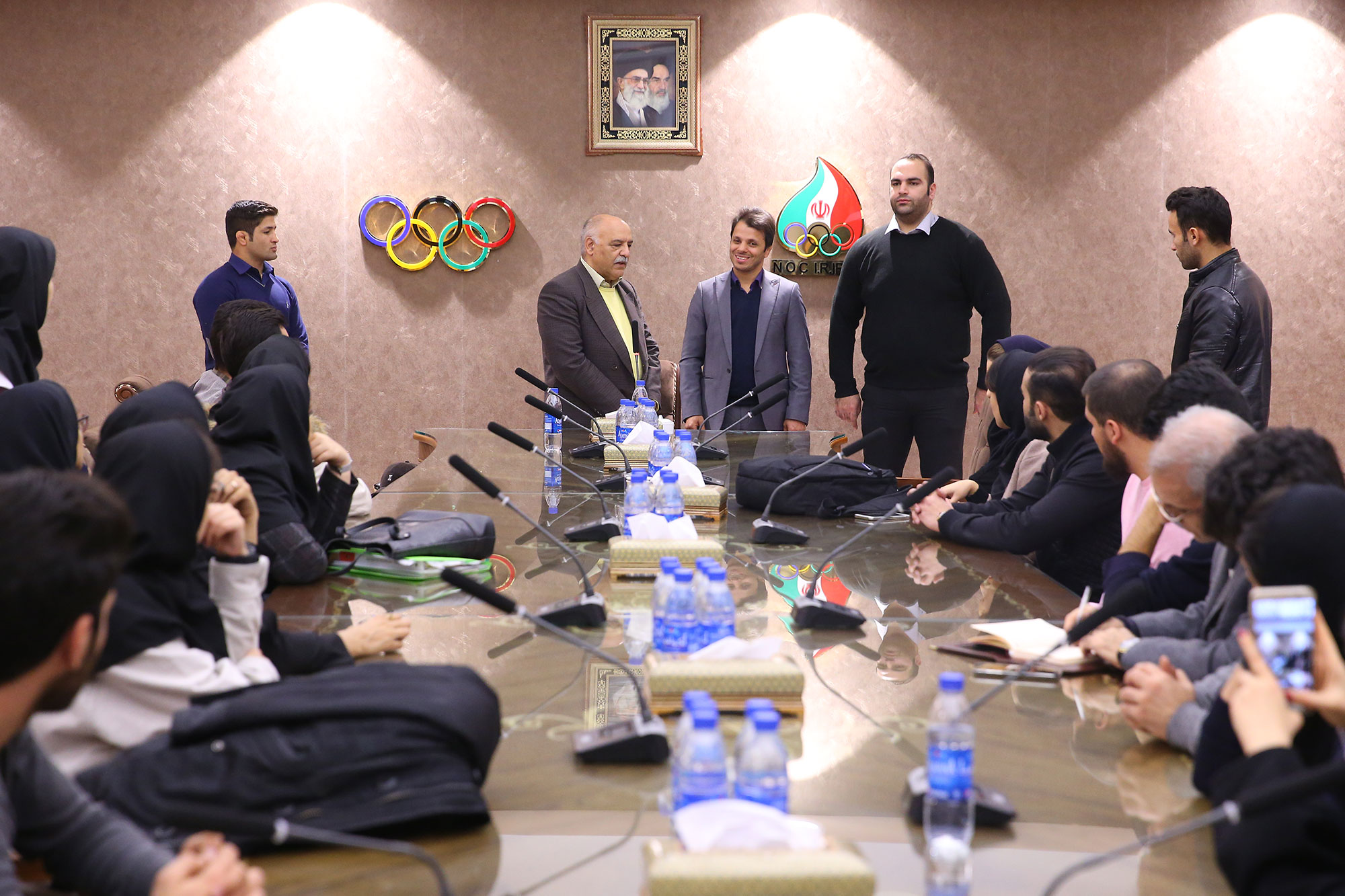 بازدید دانشجویان دانشگاه علامه طباطبایی از موزه المپیک 18