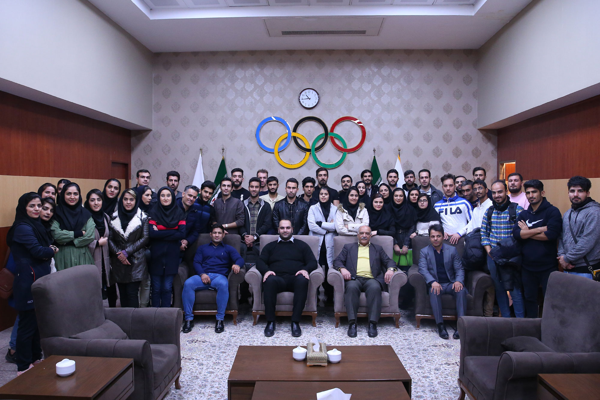 بازدید دانشجویان دانشگاه علامه طباطبایی از موزه المپیک 19