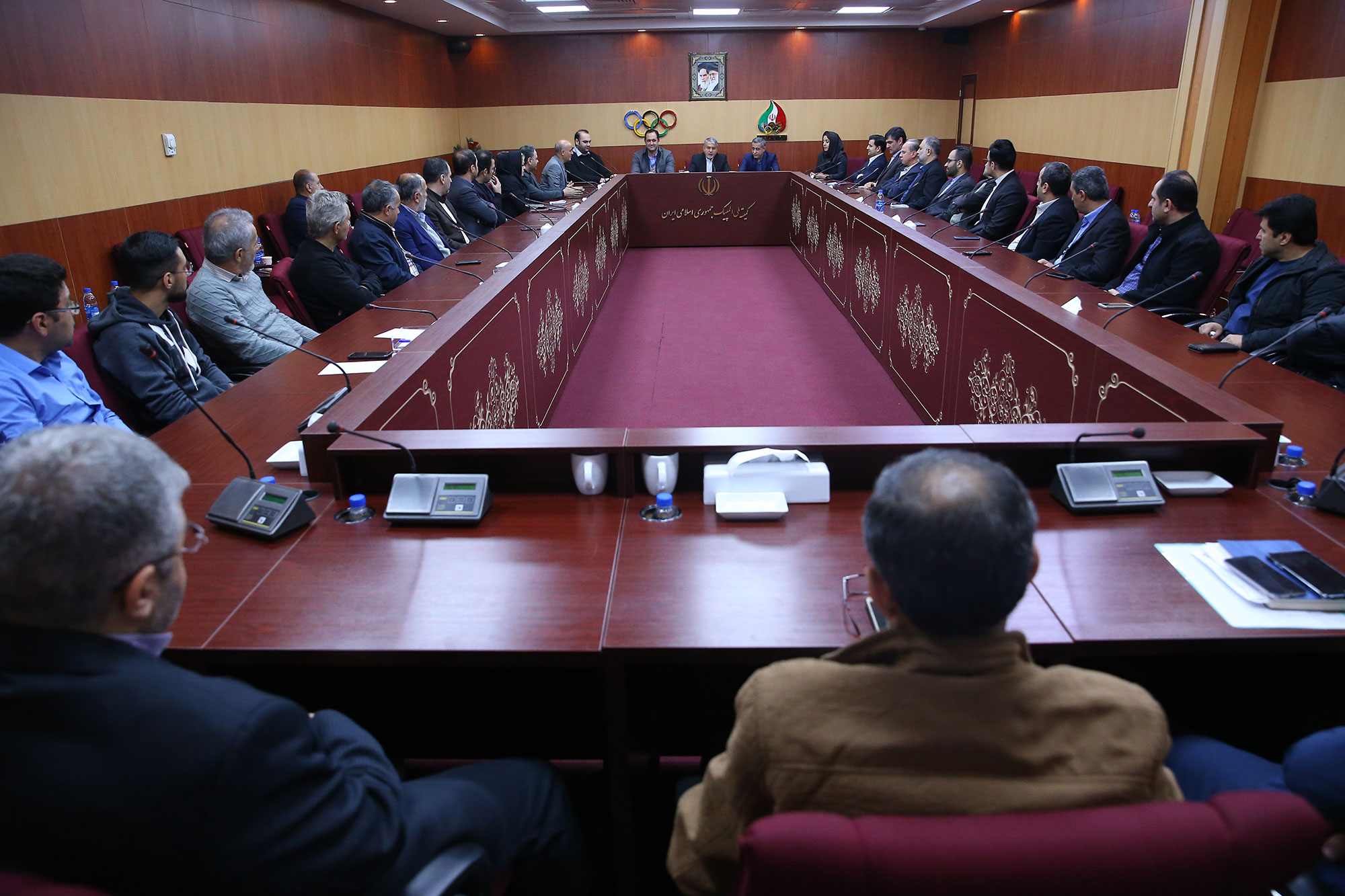 جلسه تودیع و معارفه حوزه ریاست کمیته ملی المپیک 1