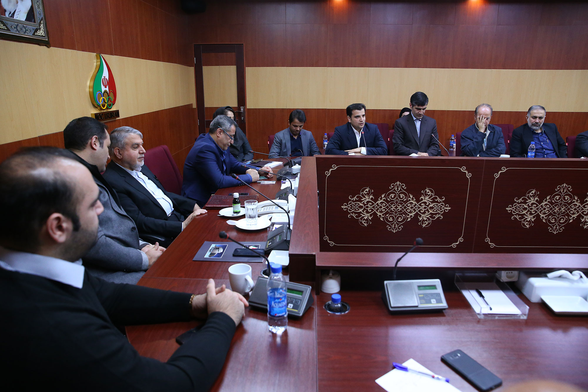 جلسه تودیع و معارفه حوزه ریاست کمیته ملی المپیک 13