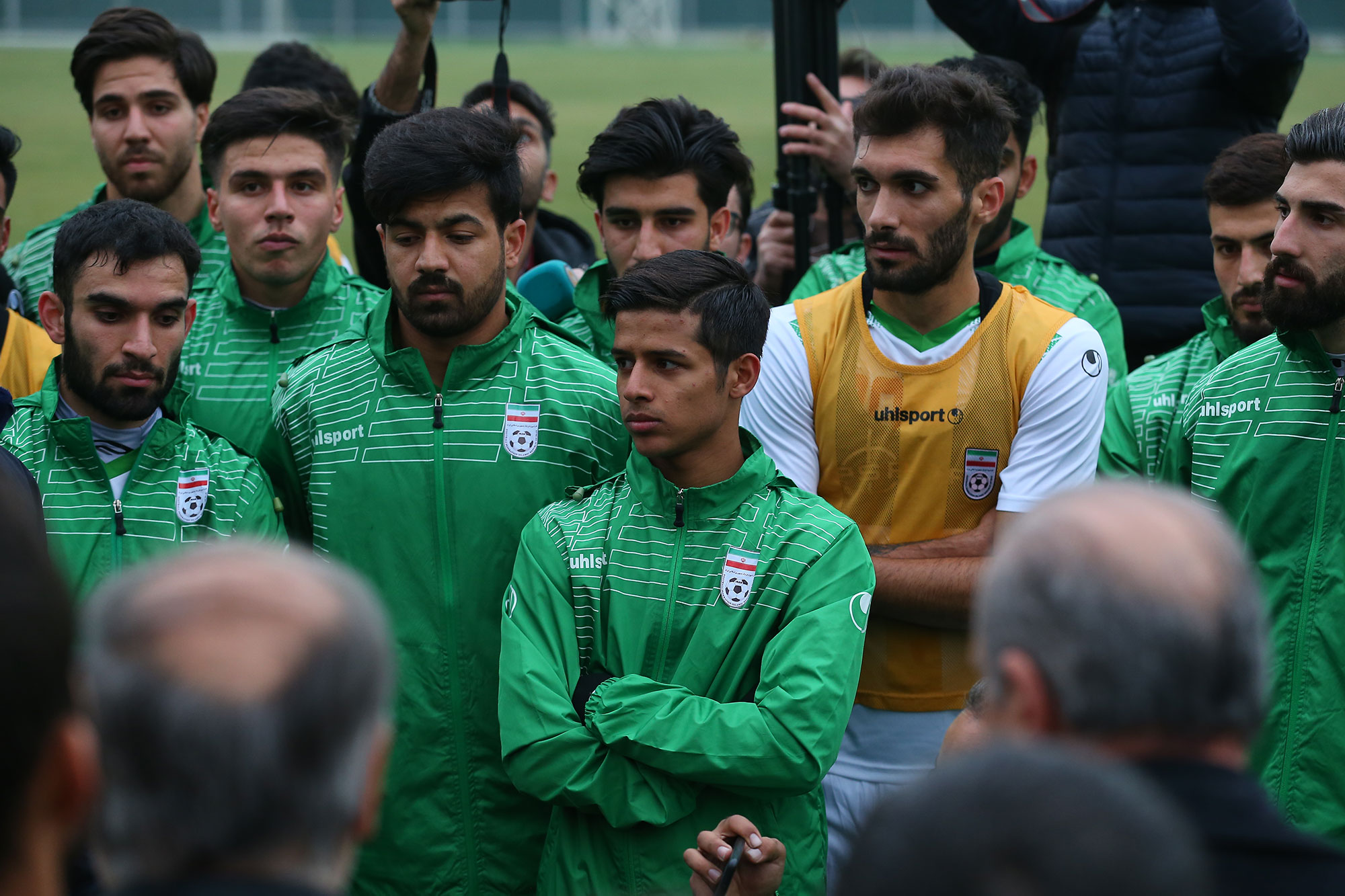 بازدید مسئولان ورزش کشور از تمرین تیم ملی فوتبال امید 5