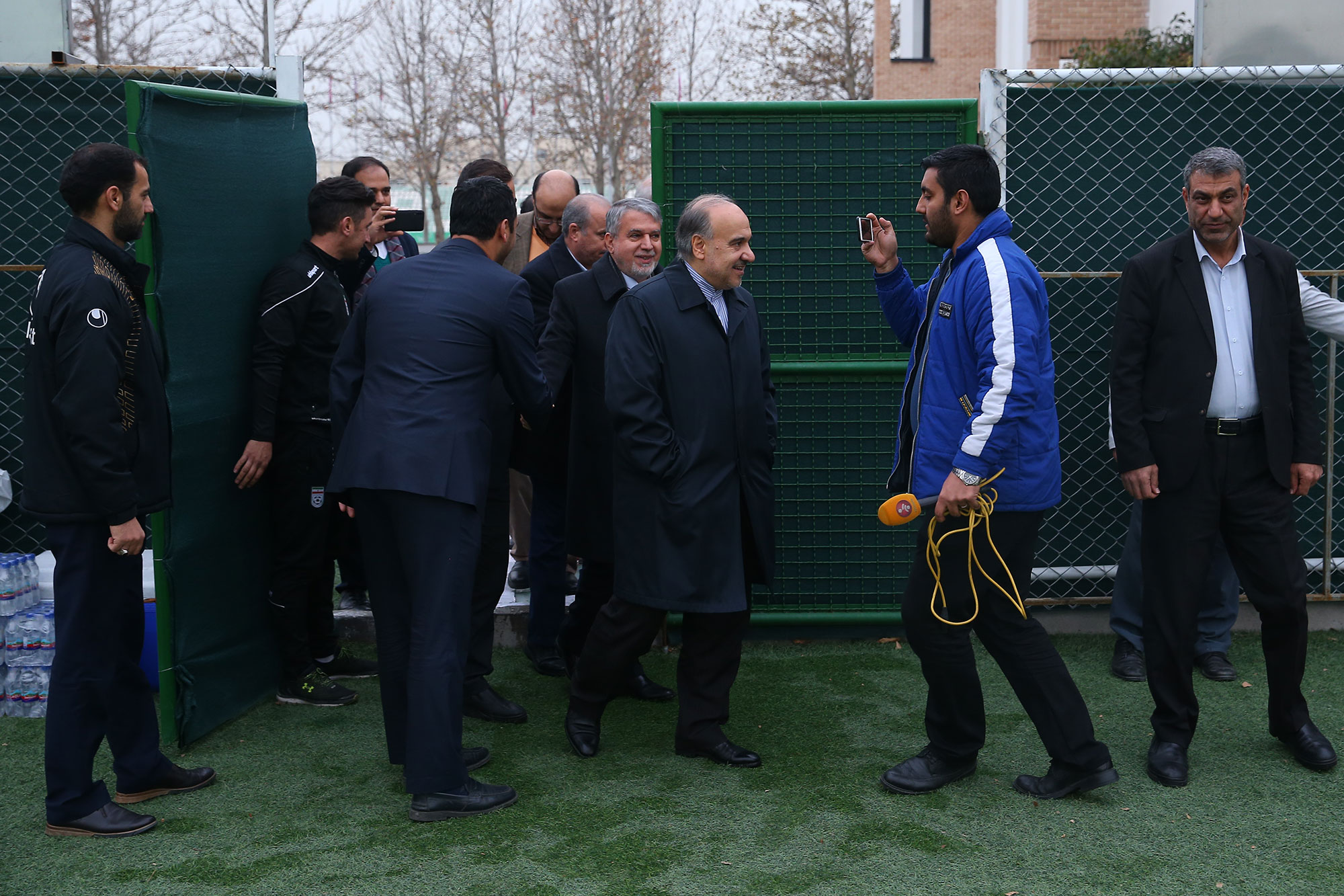 بازدید مسئولان ورزش کشور از تمرین تیم ملی فوتبال امید 9