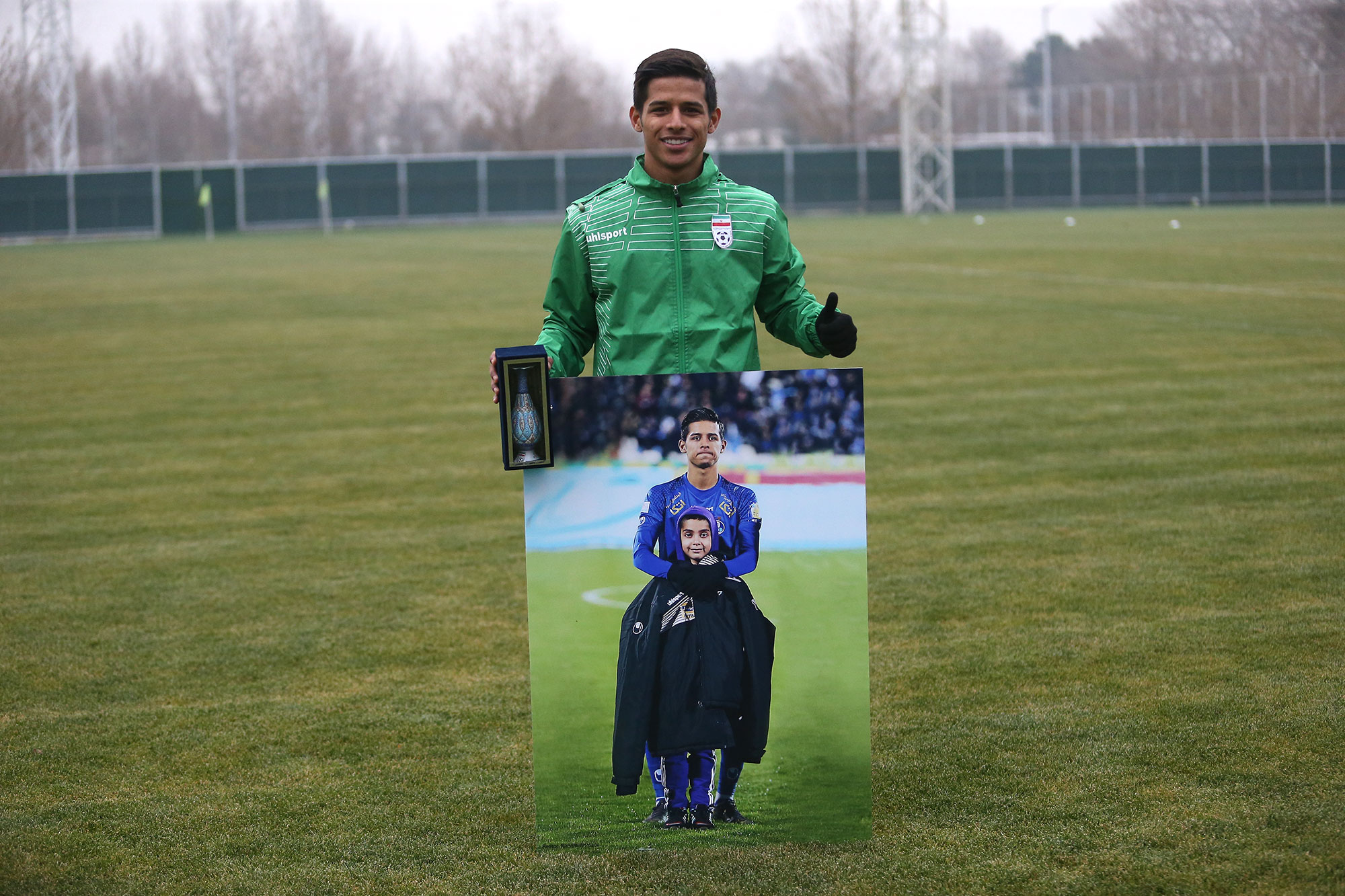 بازدید مسئولان ورزش کشور از تمرین تیم ملی فوتبال امید 20