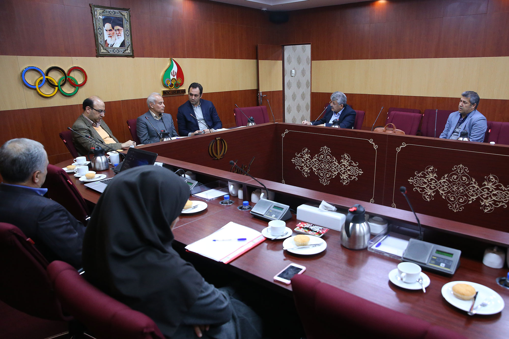 جلسه کادر سرپرستی المپیک توکیو با فدراسیون های پزشکی و والیبال 3