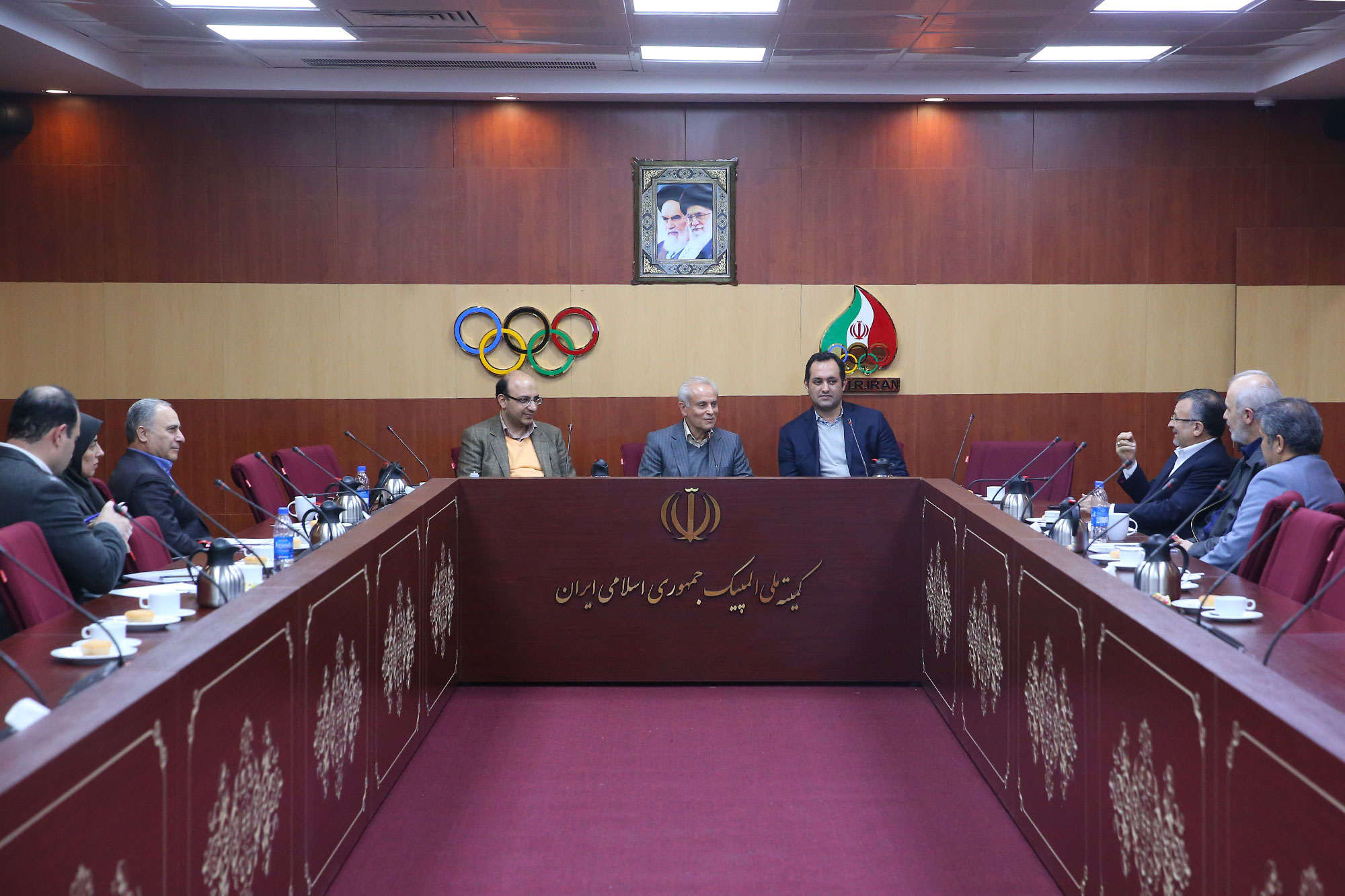 جلسه کادر سرپرستی المپیک توکیو با فدراسیون های پزشکی و والیبال 5