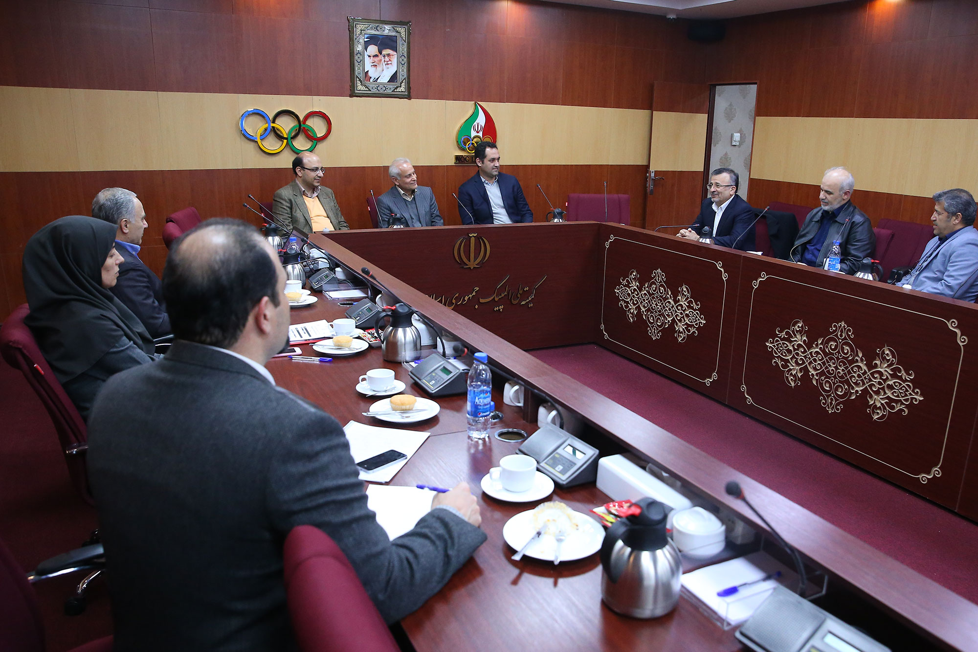 جلسه کادر سرپرستی المپیک توکیو با فدراسیون های پزشکی و والیبال 6