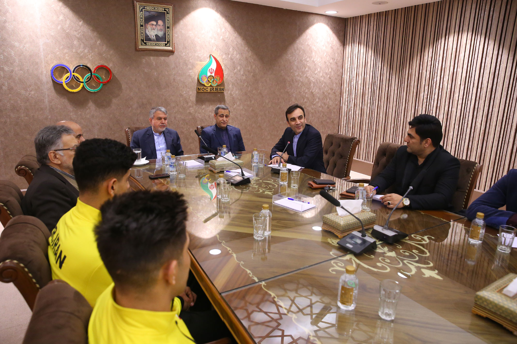 تقدیر کمیته ملی المپیک از اعضای تیم ملی جوانان کبدی  1