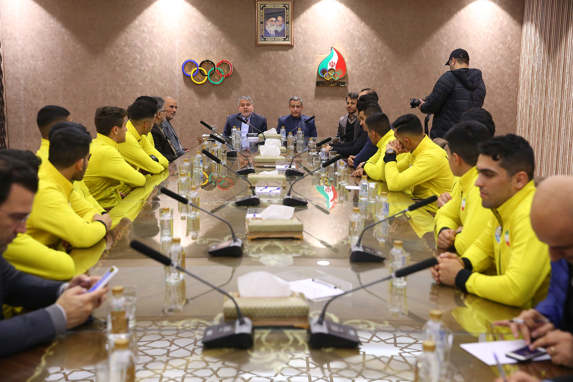 تقدیر کمیته ملی المپیک از اعضای تیم ملی جوانان کبدی  3