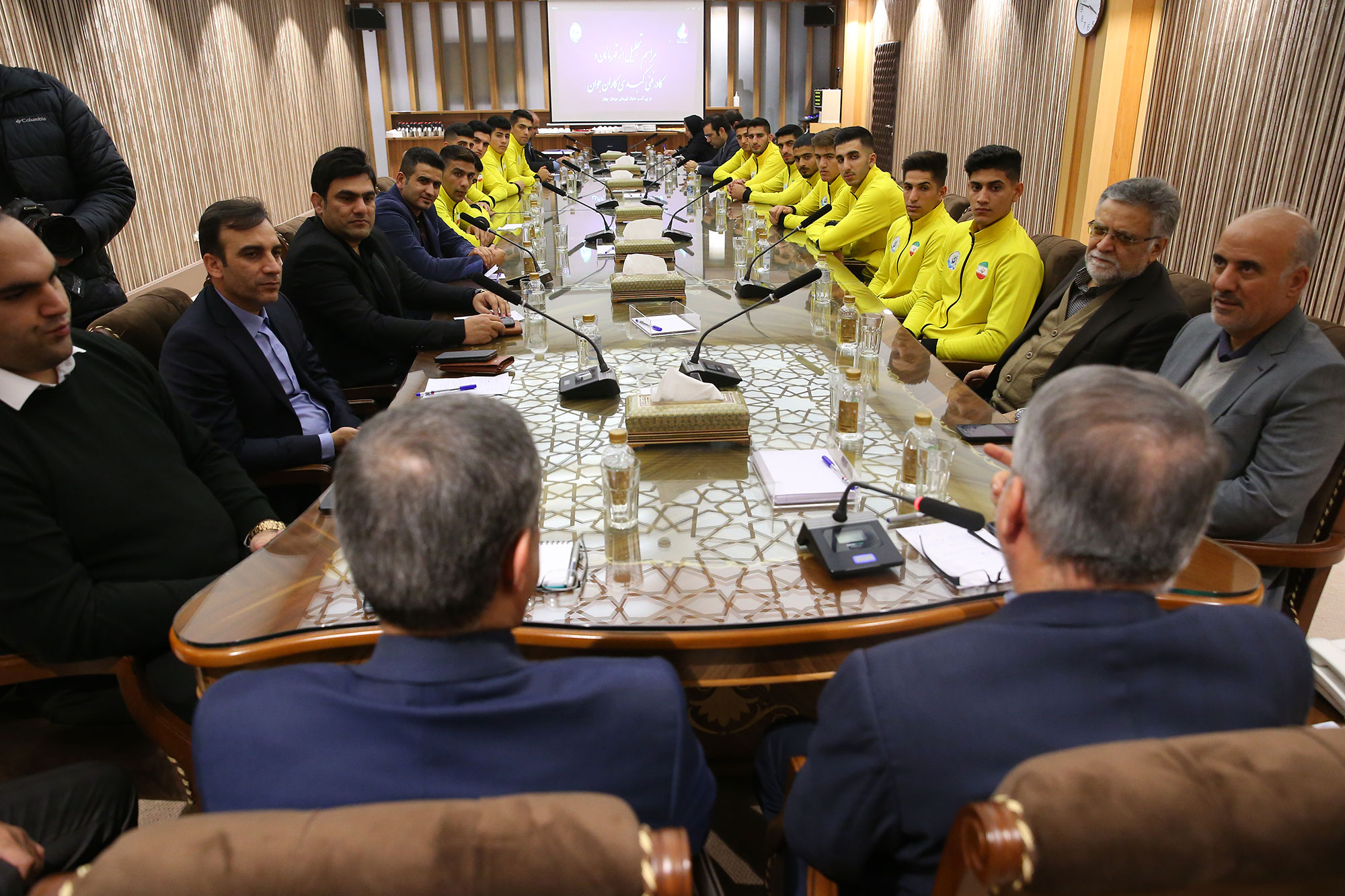 تقدیر کمیته ملی المپیک از اعضای تیم ملی جوانان کبدی  11