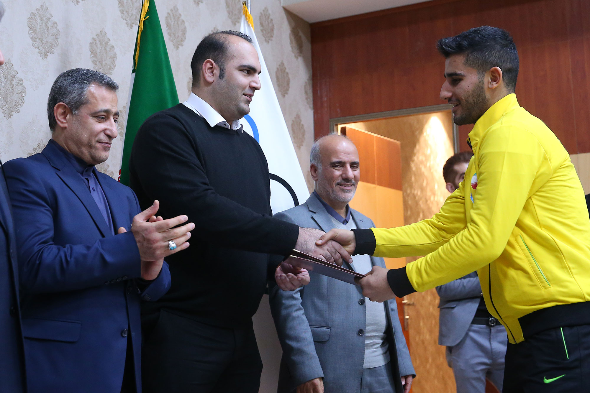 تقدیر کمیته ملی المپیک از اعضای تیم ملی جوانان کبدی  14