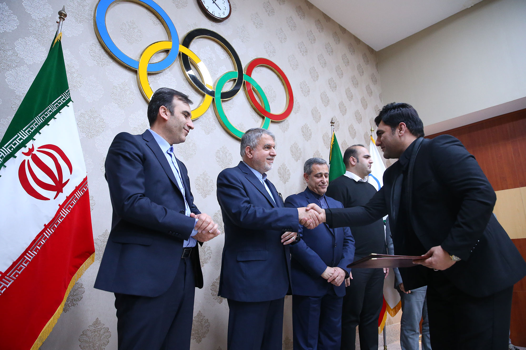 تقدیر کمیته ملی المپیک از اعضای تیم ملی جوانان کبدی  16