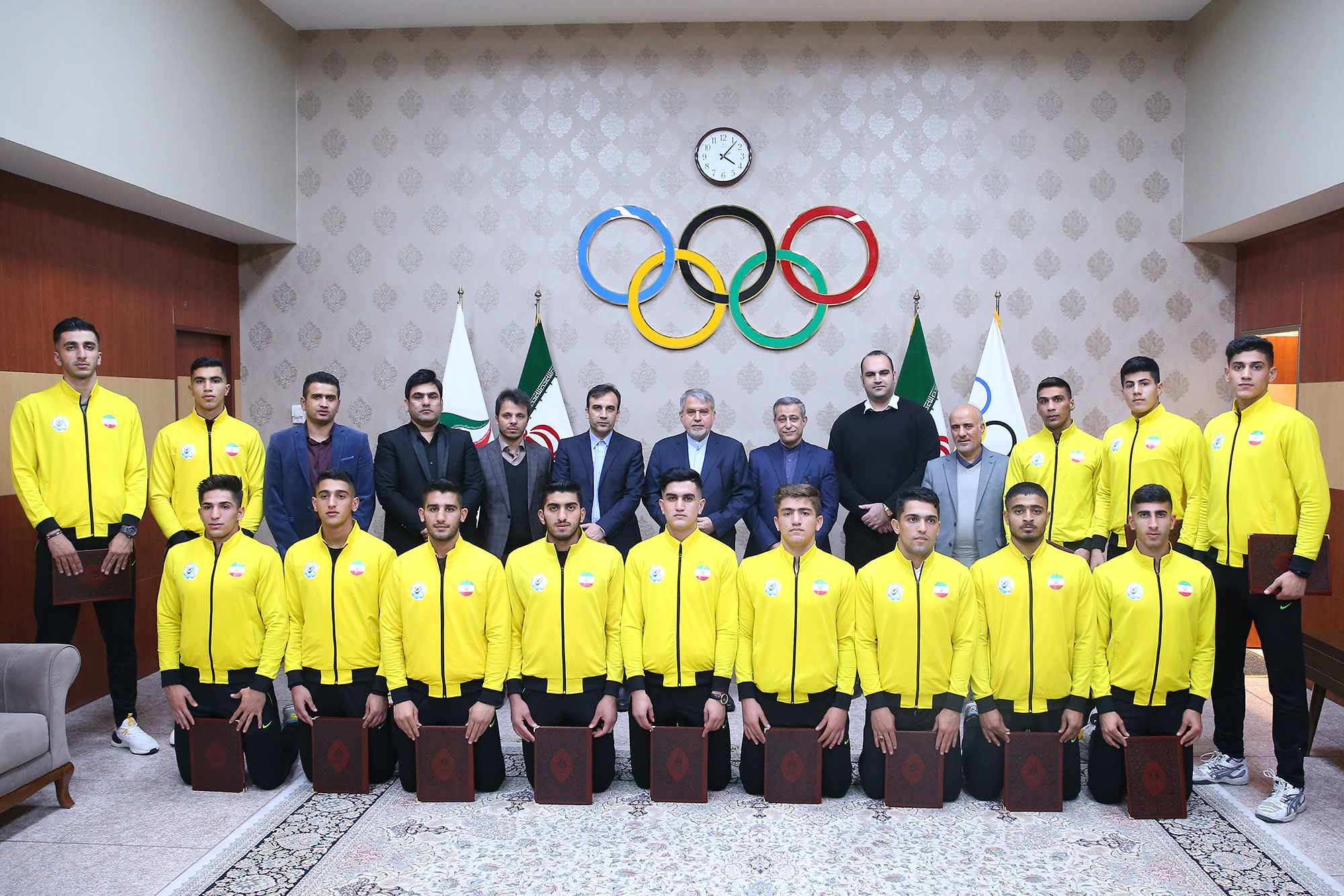 تقدیر کمیته ملی المپیک از اعضای تیم ملی جوانان کبدی  20