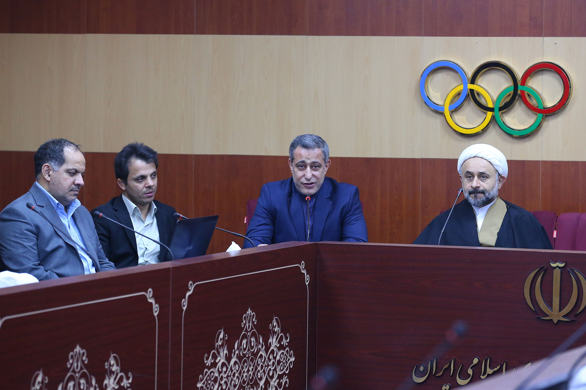 بازدید ریاست سازمان بهزیستی از موزه ملی ورزش، المپیک و پارالمپیک 1