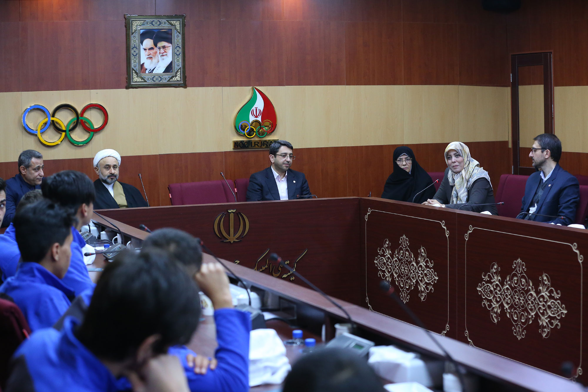 بازدید ریاست سازمان بهزیستی از موزه ملی ورزش، المپیک و پارالمپیک 4